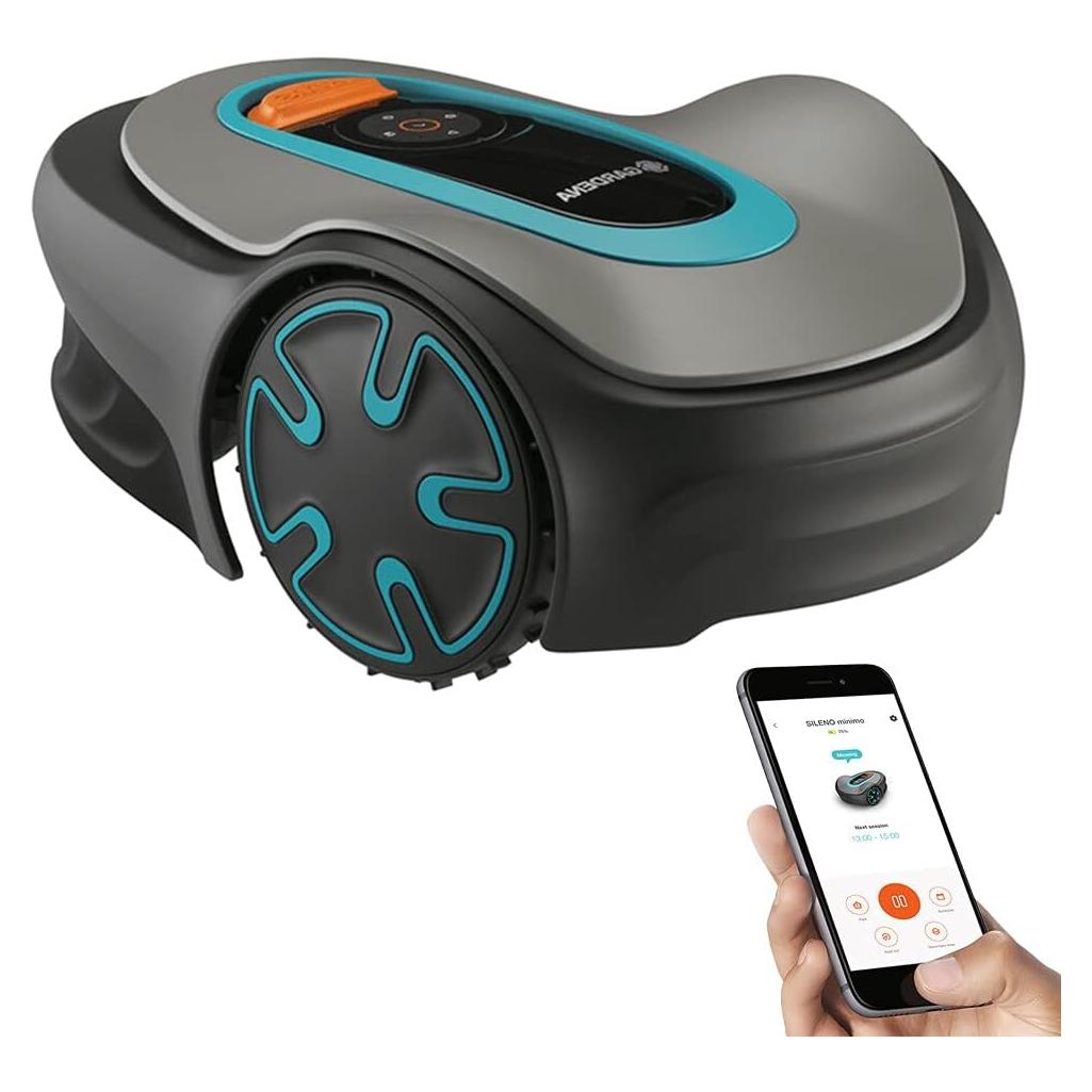 Cortacésped Robótico GARDENA SILENO Minimo 500 m² Bluetooth