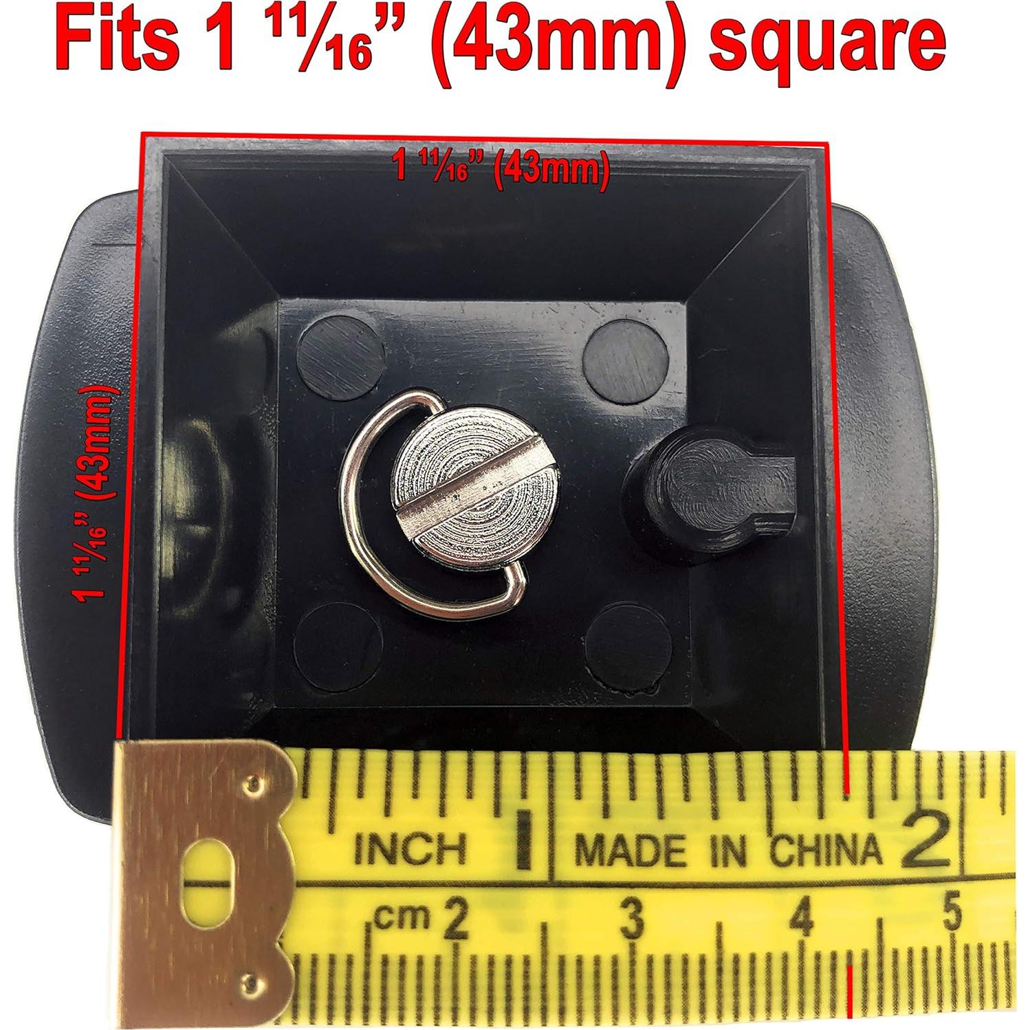 Placa de liberación rápida DaVoice 43mm para trípode