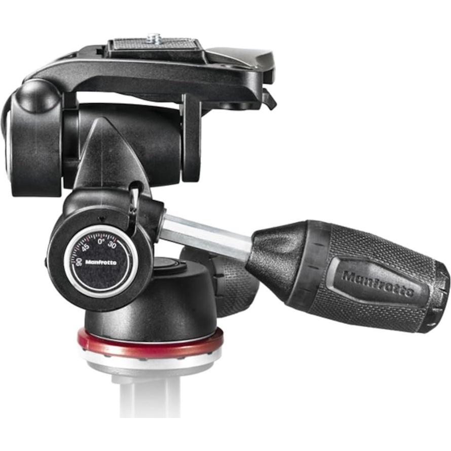 Cabezal de 3 Vías Manfrotto MH804-3W con Nivel de Burbuja