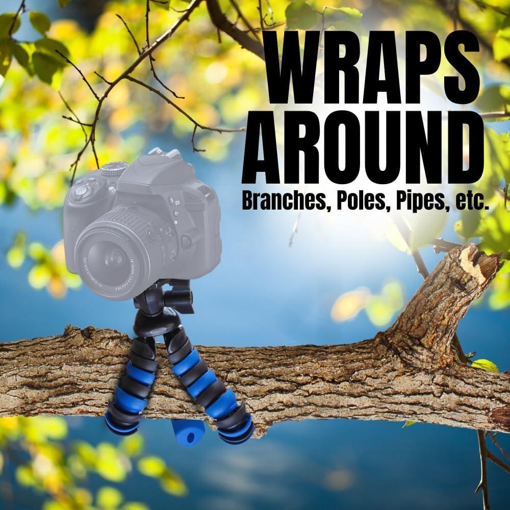 Trípode Flexible Ultimaxx 30 cm con Placa de Montaje Rápida