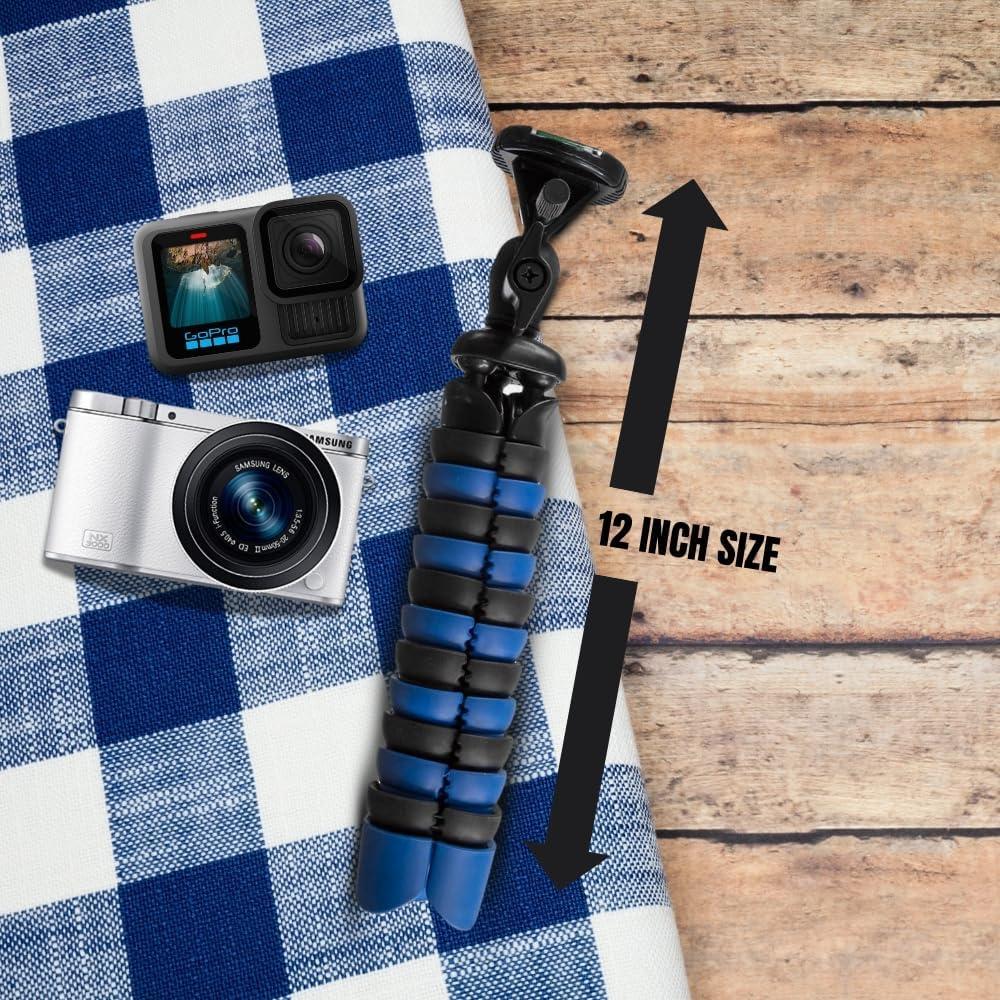 Trípode Flexible Ultimaxx 30 cm con Placa de Montaje Rápida