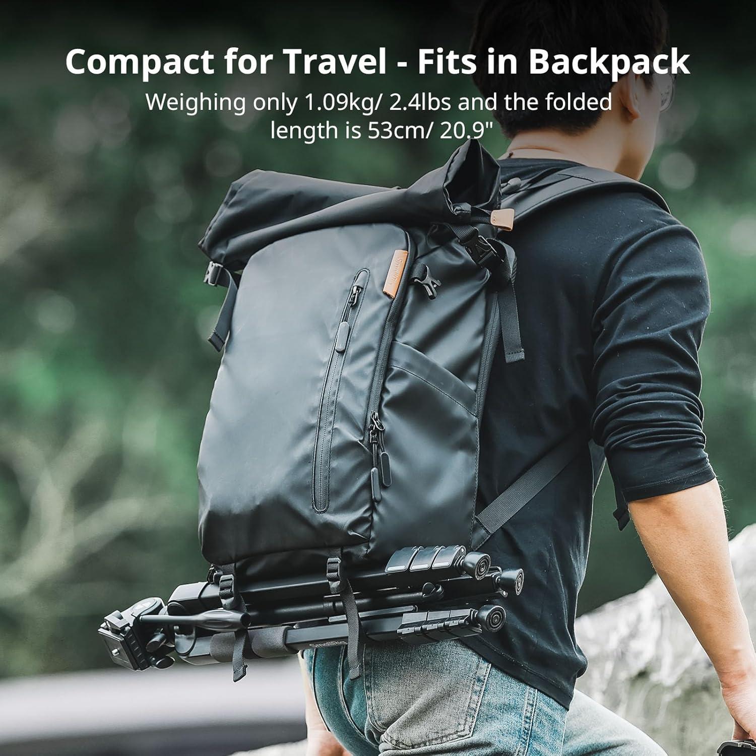 Trípode de Aluminio PequeñoRig CT-07 para Cámara y iPhone 161 cm