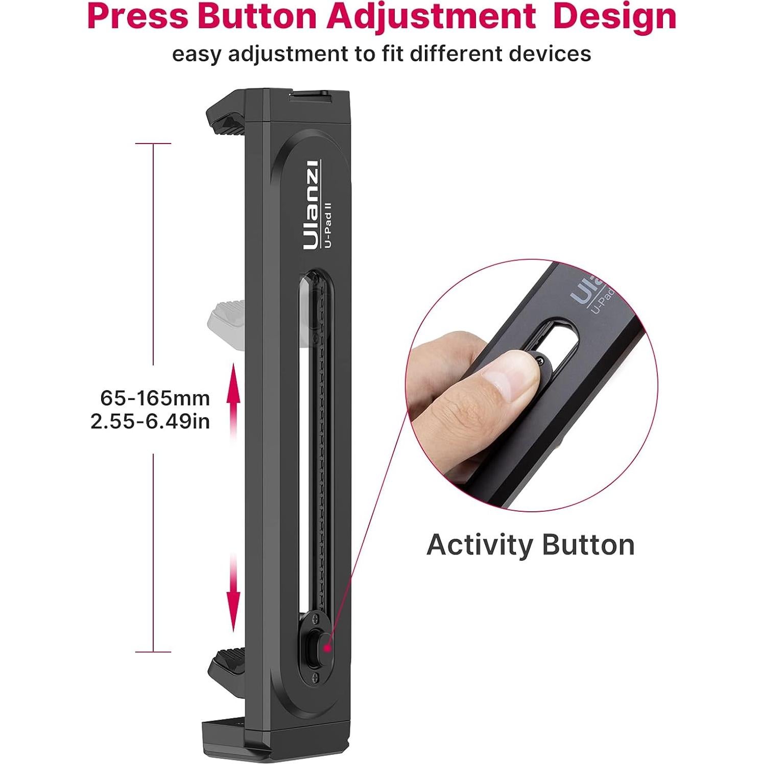 Adaptador de Montaje en Trípode ULANZI para iPad y Smartphone