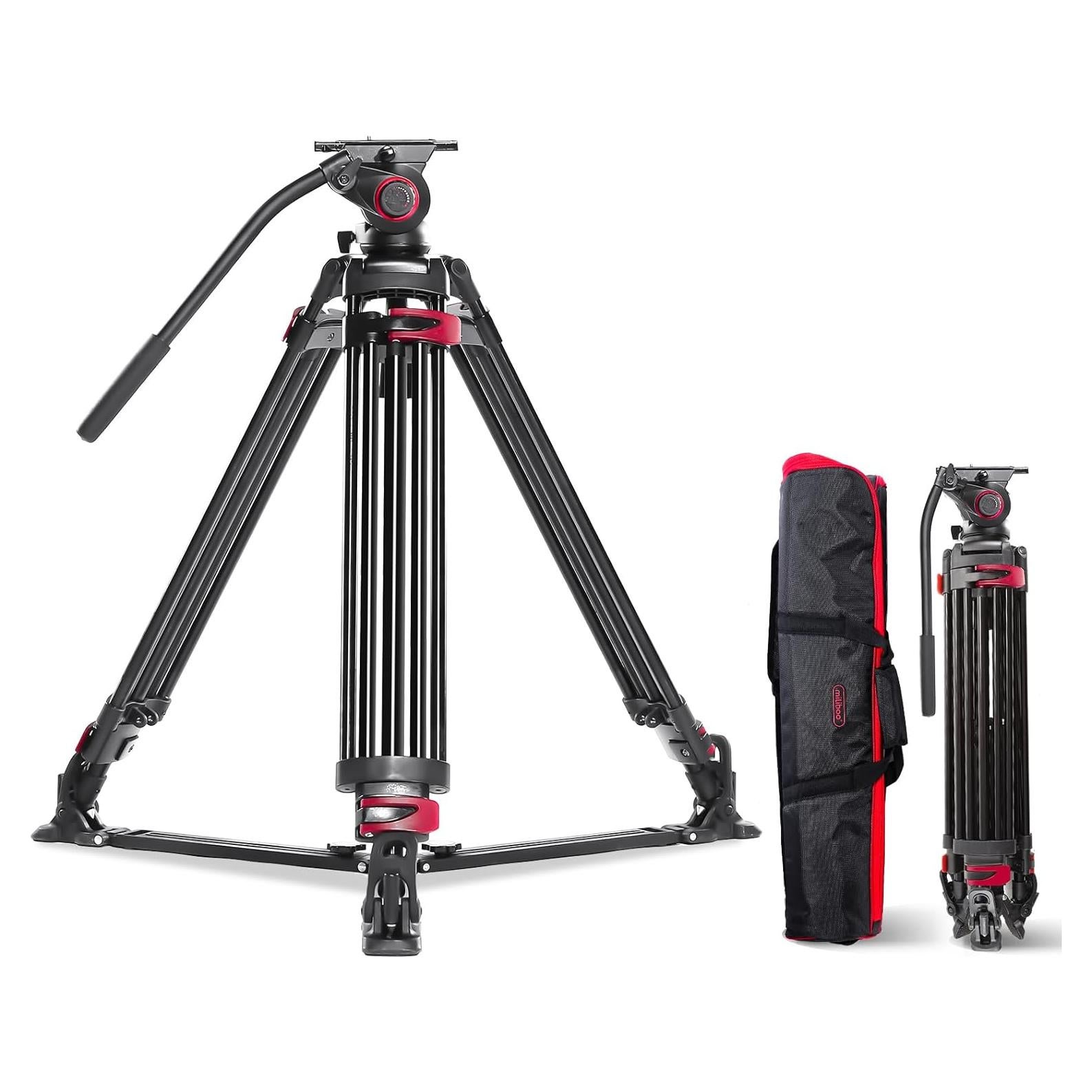 Trípode Profesional Miliboo MTT609A Aluminio 15kg 47-170cm