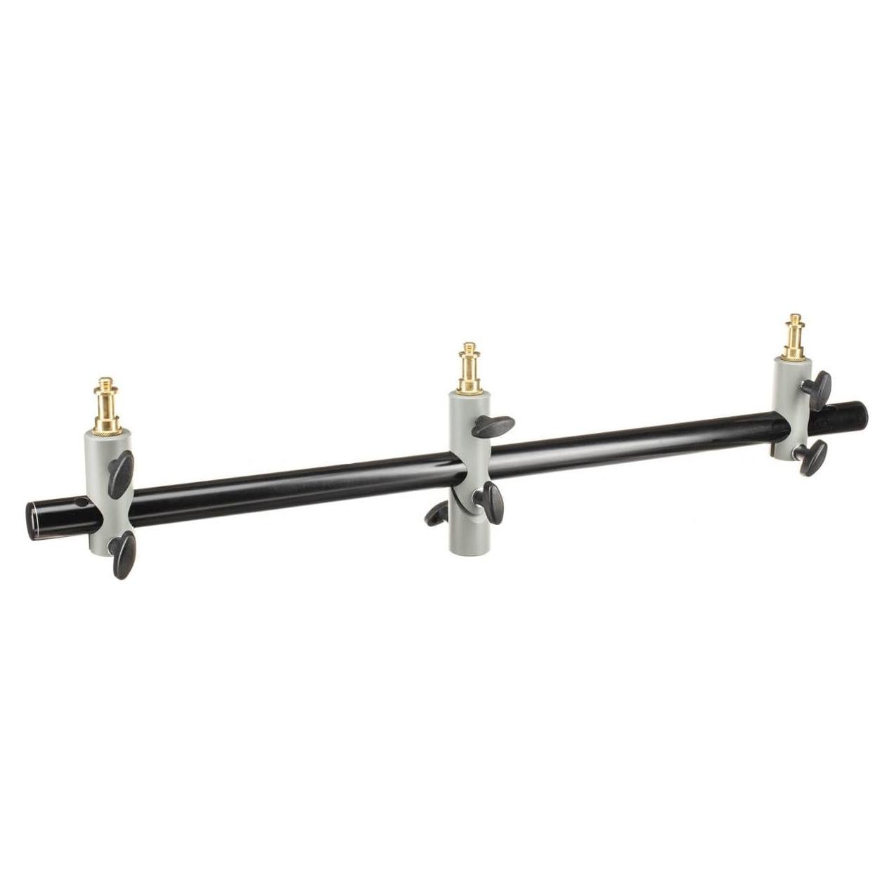 Soporte de Micrófono Triple Manfrotto 154B 65cm Aluminio Negro