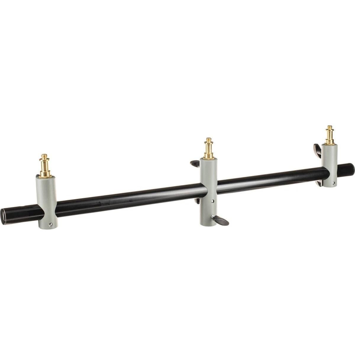 Soporte de Micrófono Triple Manfrotto 154B 65cm Aluminio Negro