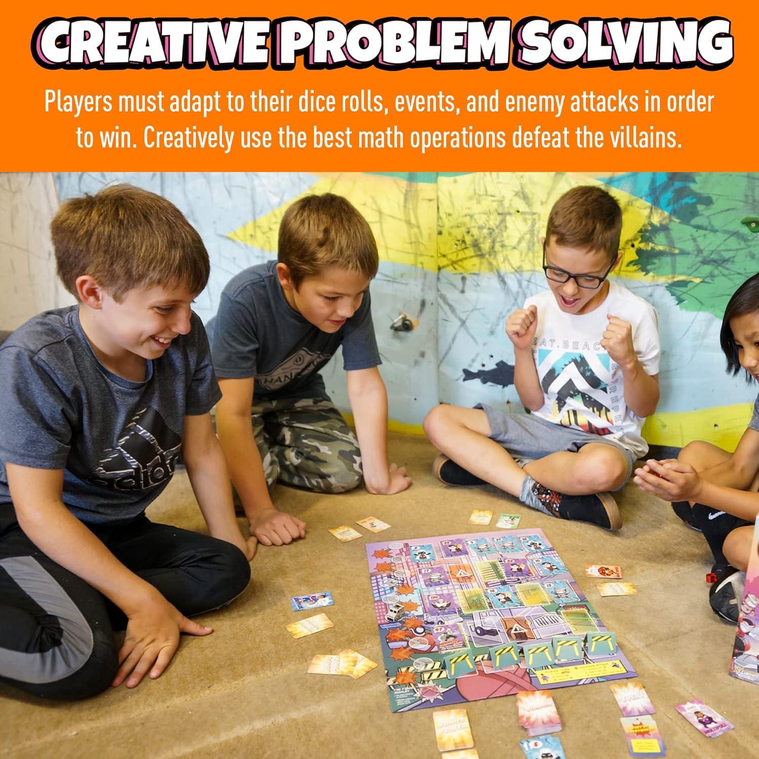 Superados: Héroes Improbables - Juego de Mesa Matemáticas 0.6 kg