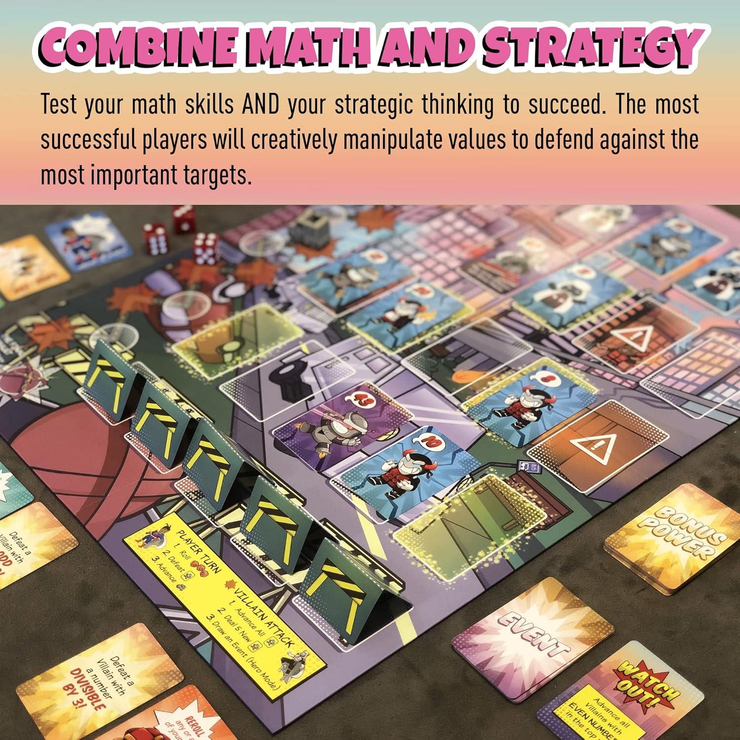 Superados: Héroes Improbables - Juego de Mesa Matemáticas 0.6 kg