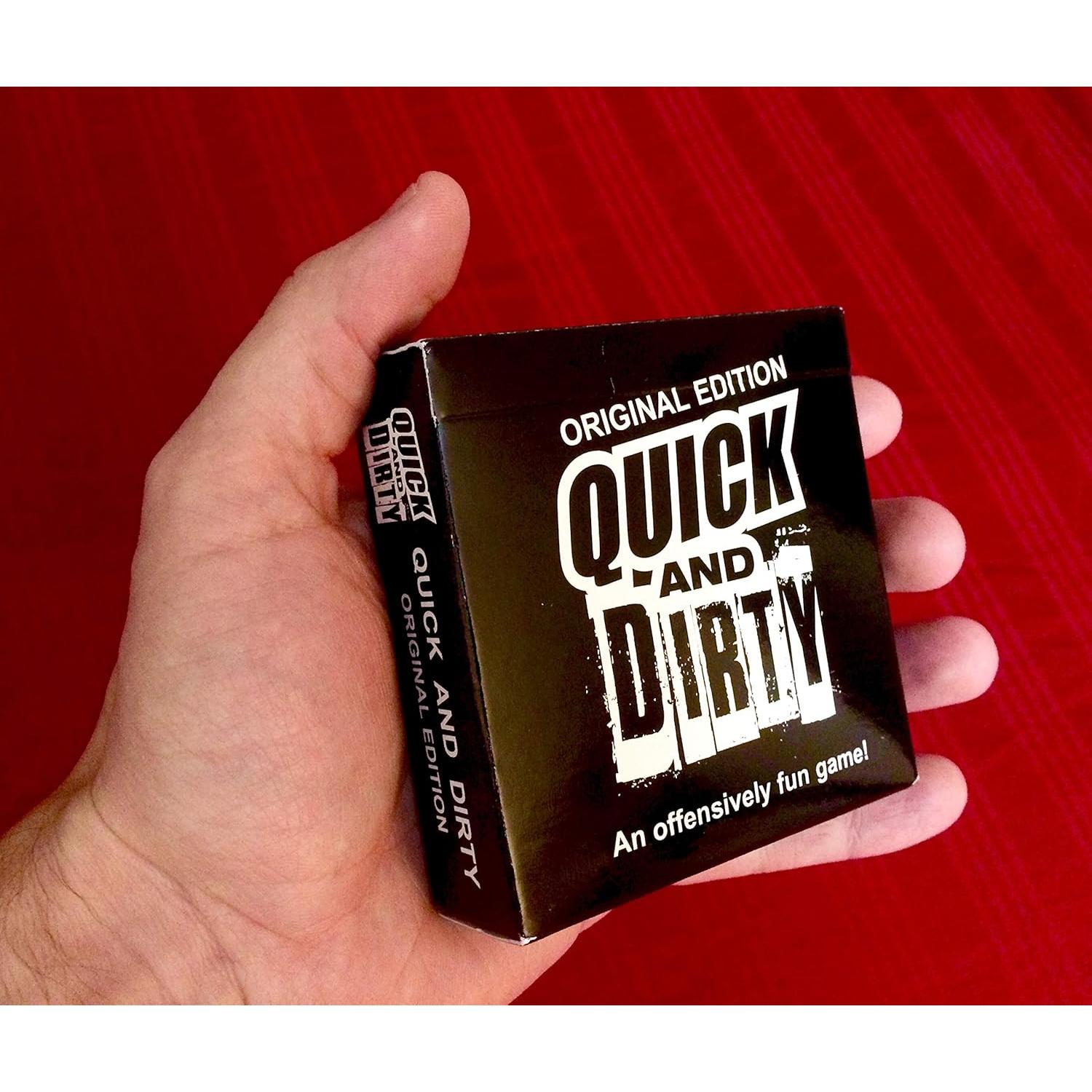 Juego de cartas Rápido y Sucio - Comedia social para grupos