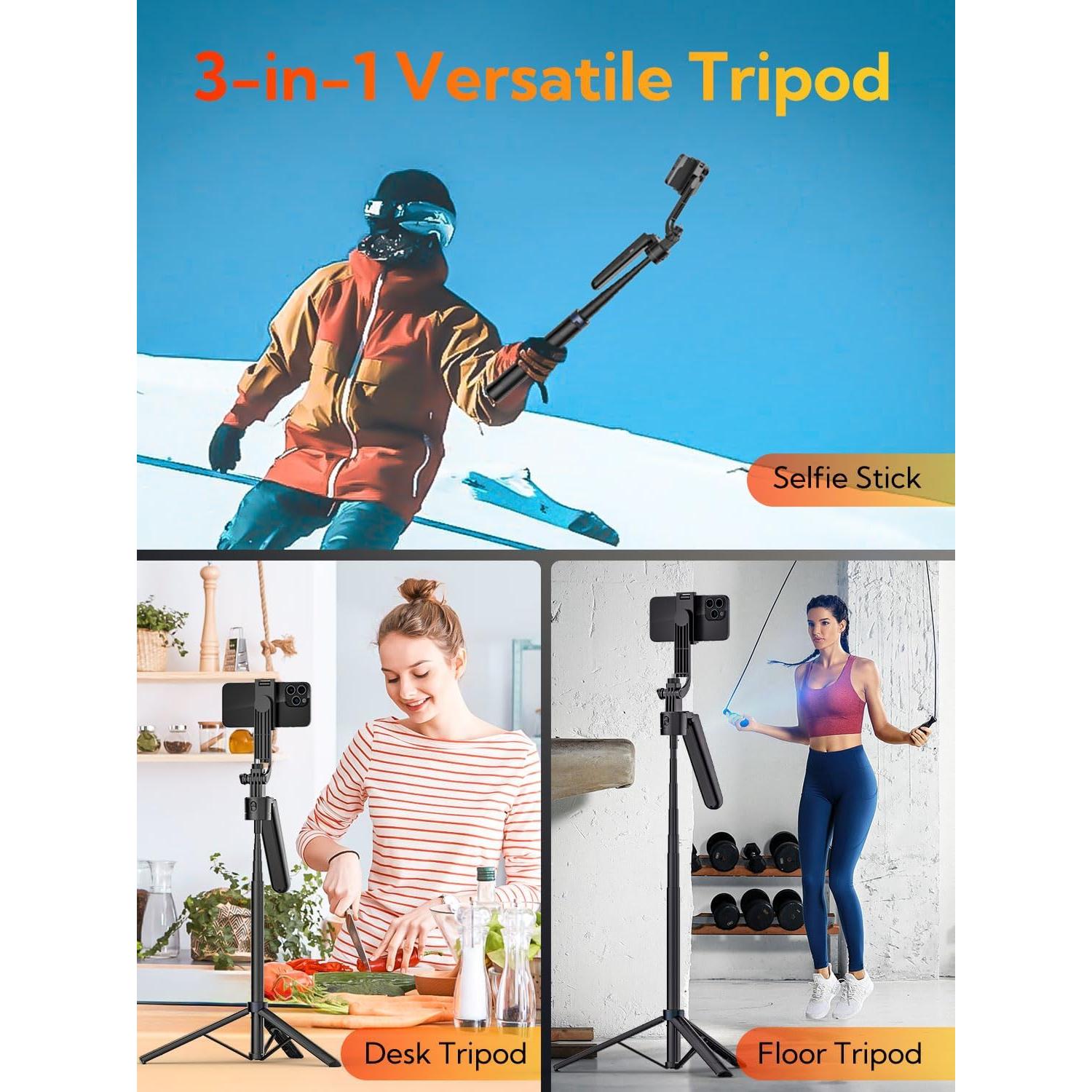 Trípode Automático de Seguimiento Facial USKEYVISION 70"