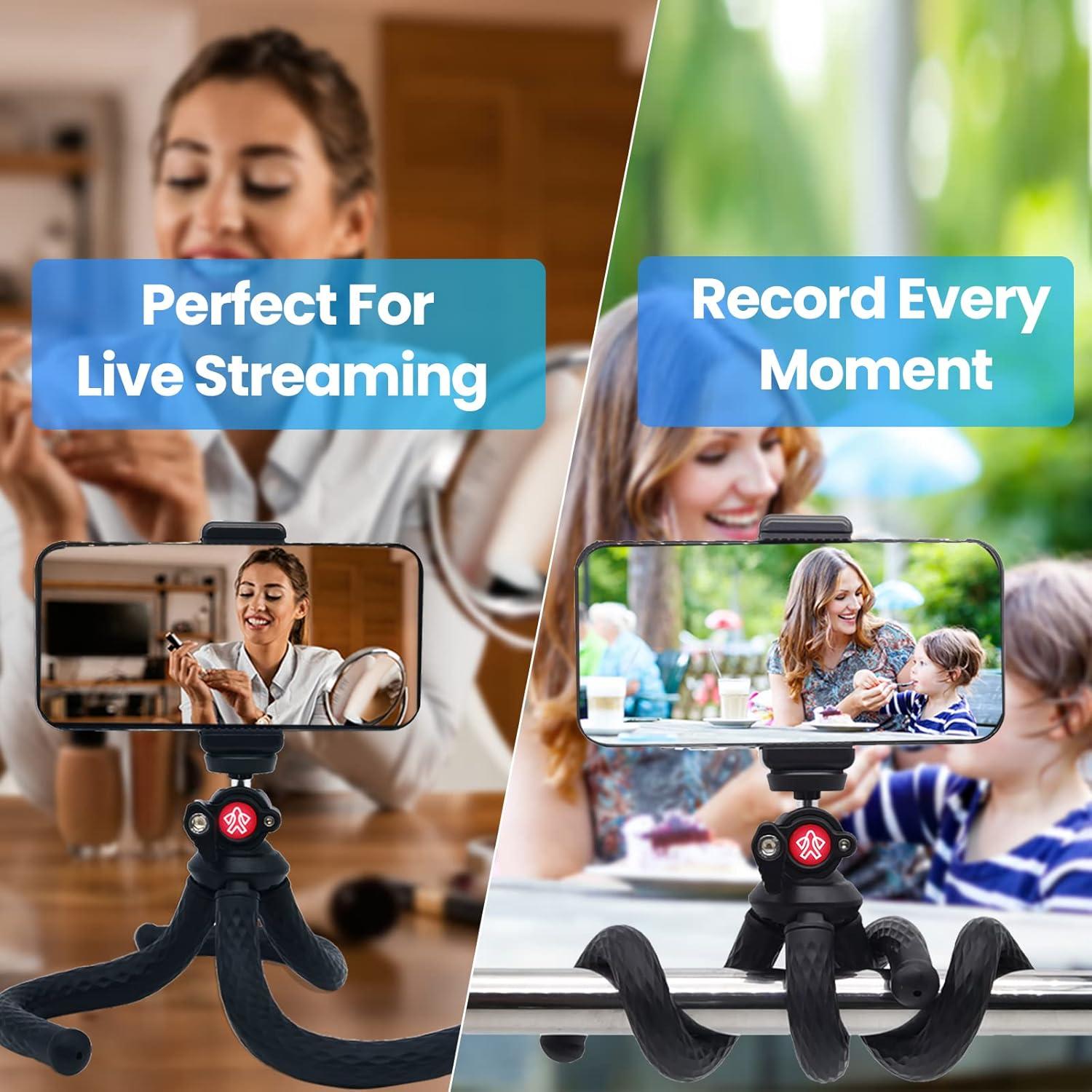 Trípode Flexible Goocong para Smartphone y Cámara DSLR