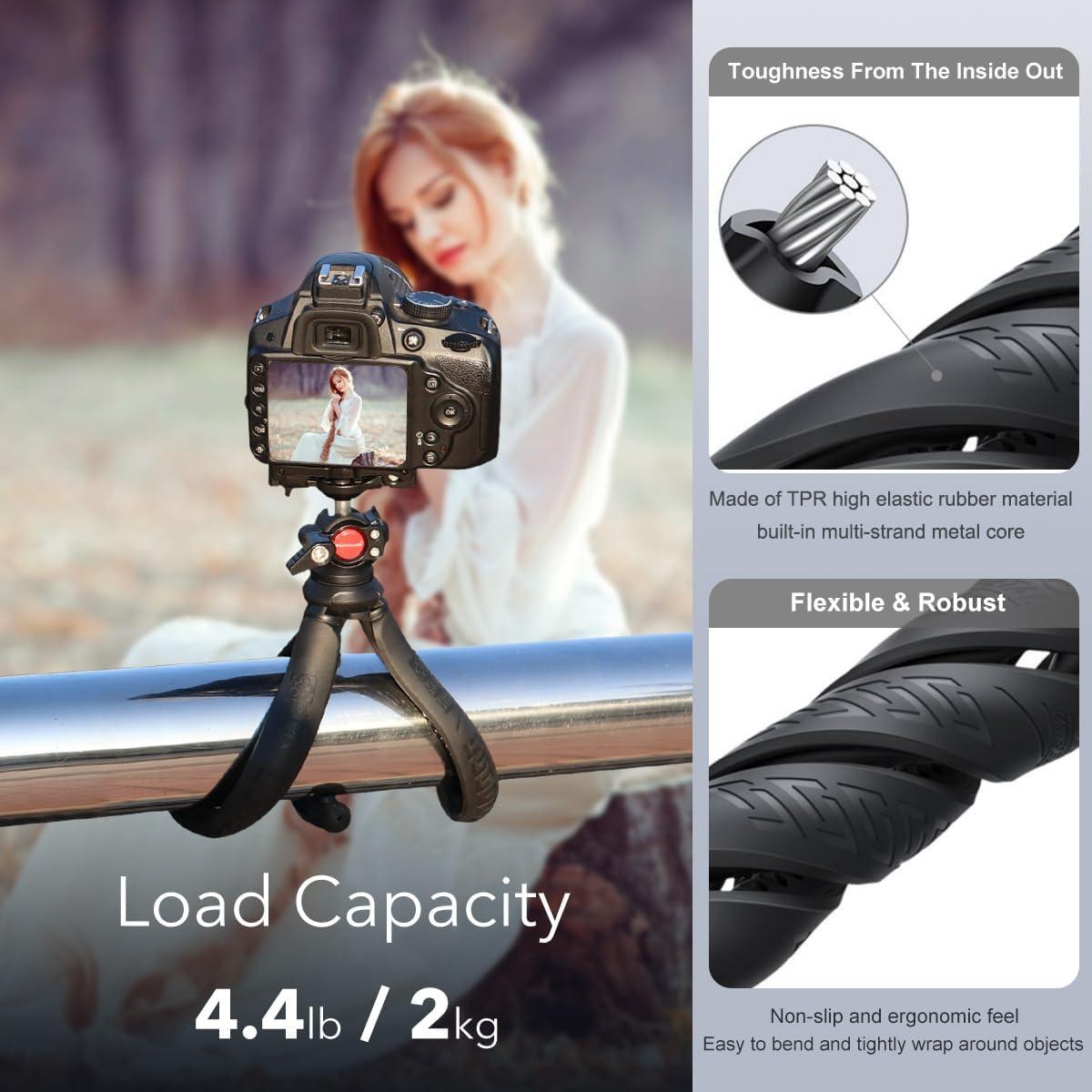 Trípode Flexible Koolehaoda PT-03 para Smartphone y DSLR