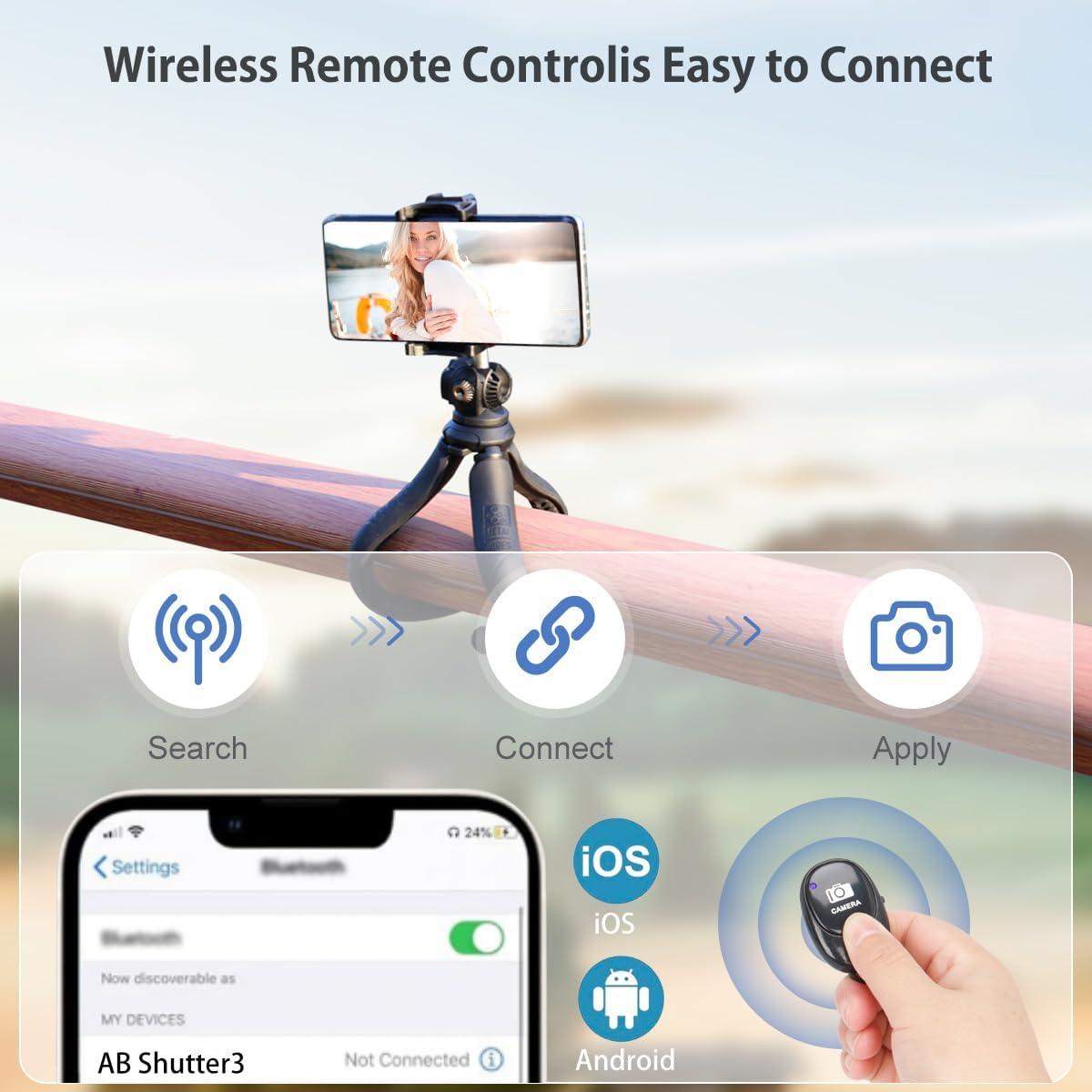 Trípode Flexible Koolehaoda PT-03 para Smartphone y DSLR