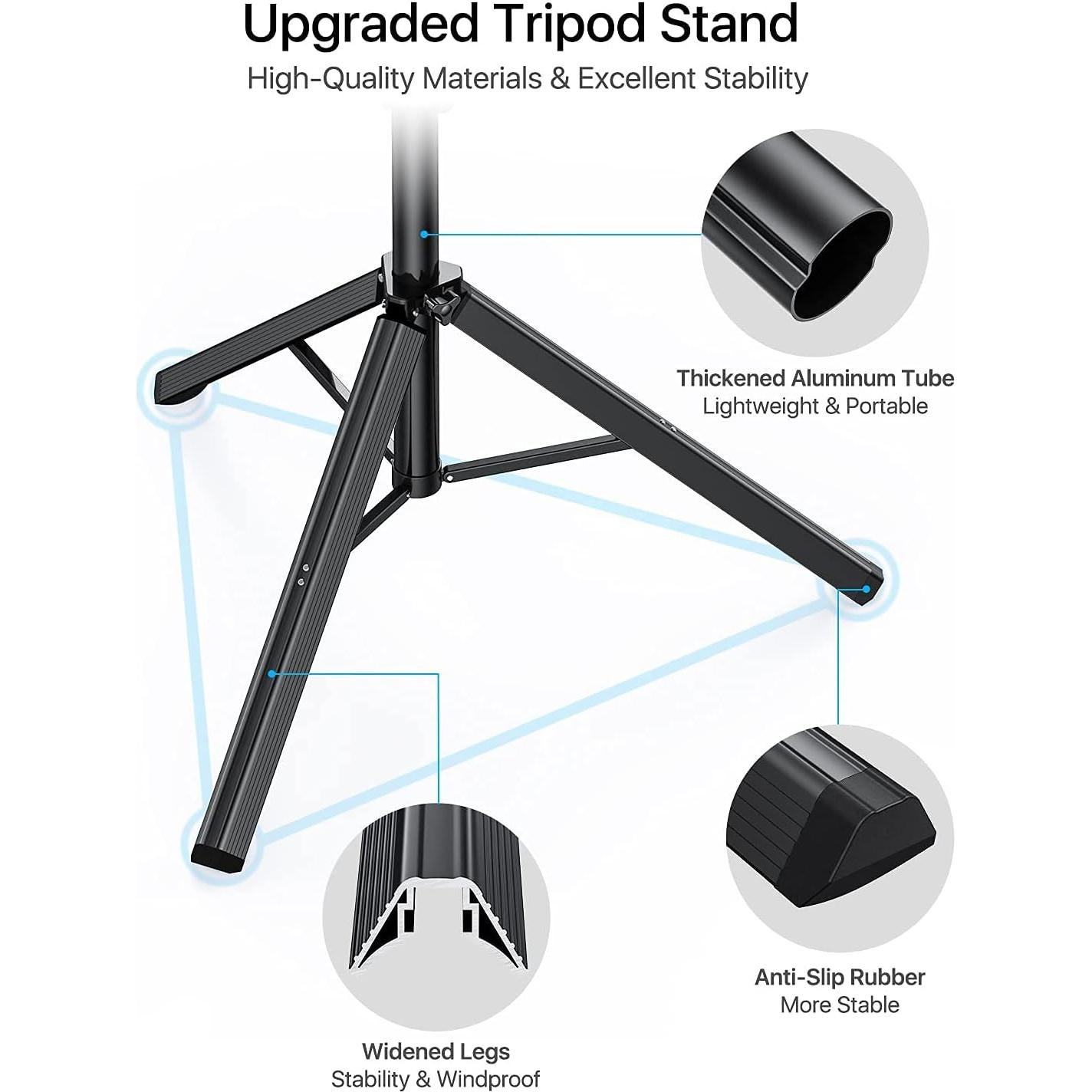 Trípode Profesional NEXBOOM para iPhone y Smartphones 66"