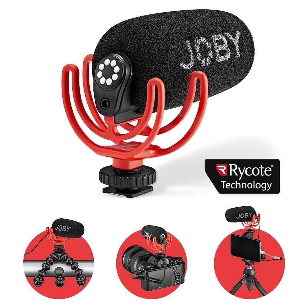 Micrófono Compacto JOBY Wavo Super Cardioide para Vlogging