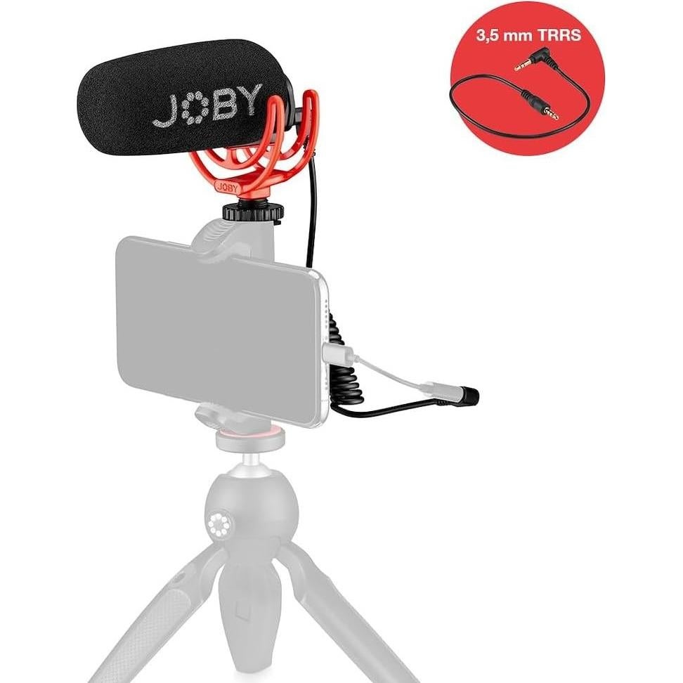 Micrófono Compacto JOBY Wavo Super Cardioide para Vlogging