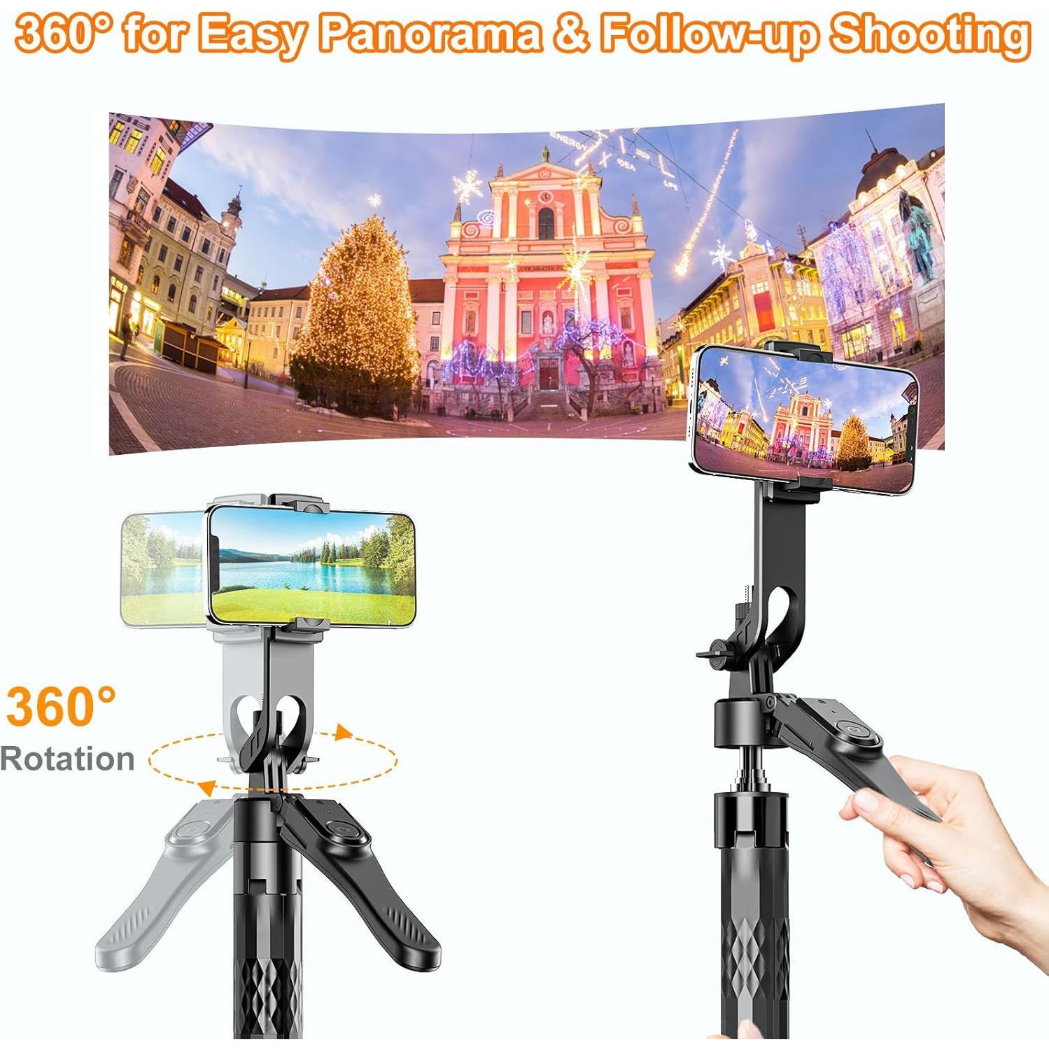 Trípode para teléfono celular KEITHY C11 182.88 cm con control remoto