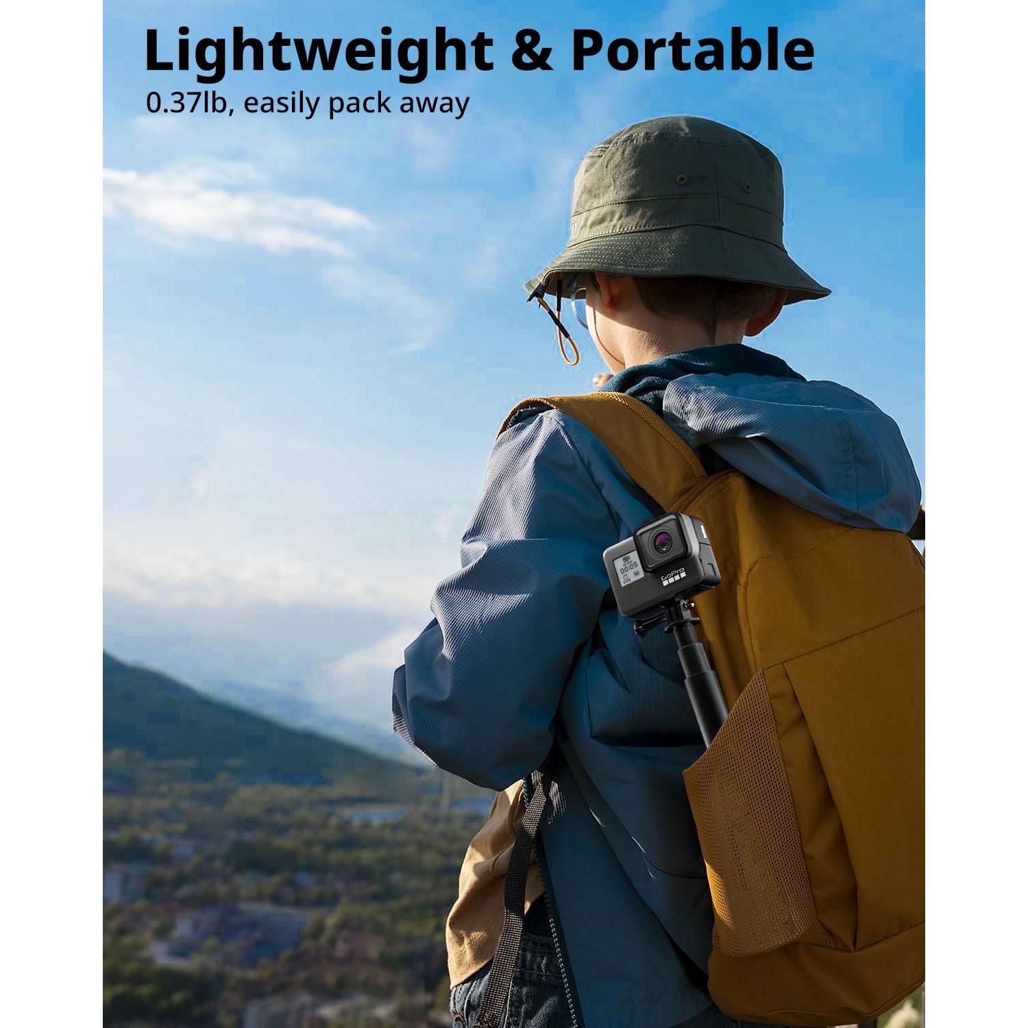 Palo de Selfie UBeesize Extensible 60" para GoPro y DJI