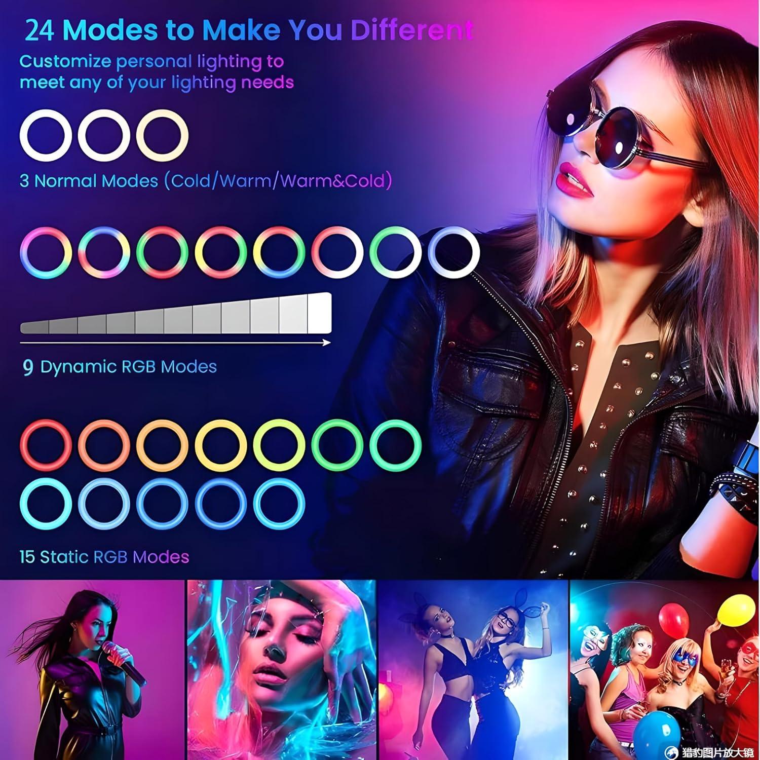 Anillo de Luz LED 30.5cm Tripode Ajustable TripodTree