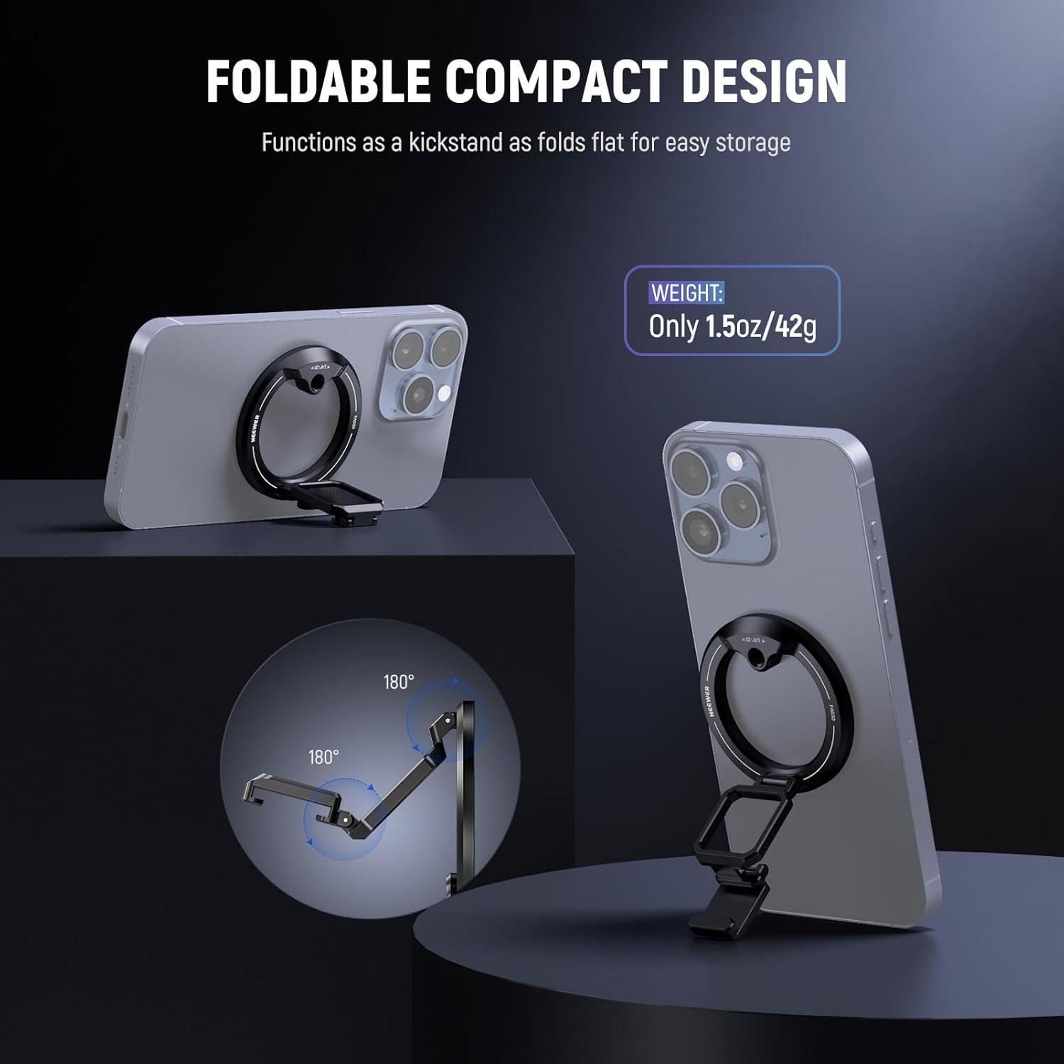 Soporte Trípode Magnético NEEWER PA030 para Teléfonos MagSafe