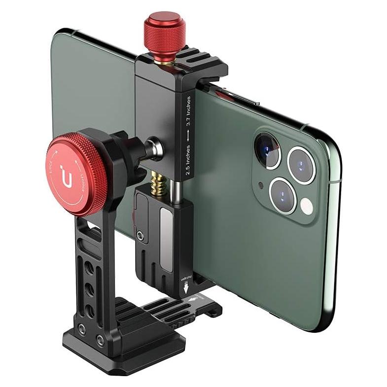 Soporte de trípode PICTRON ST-14 para celular 360° aluminio