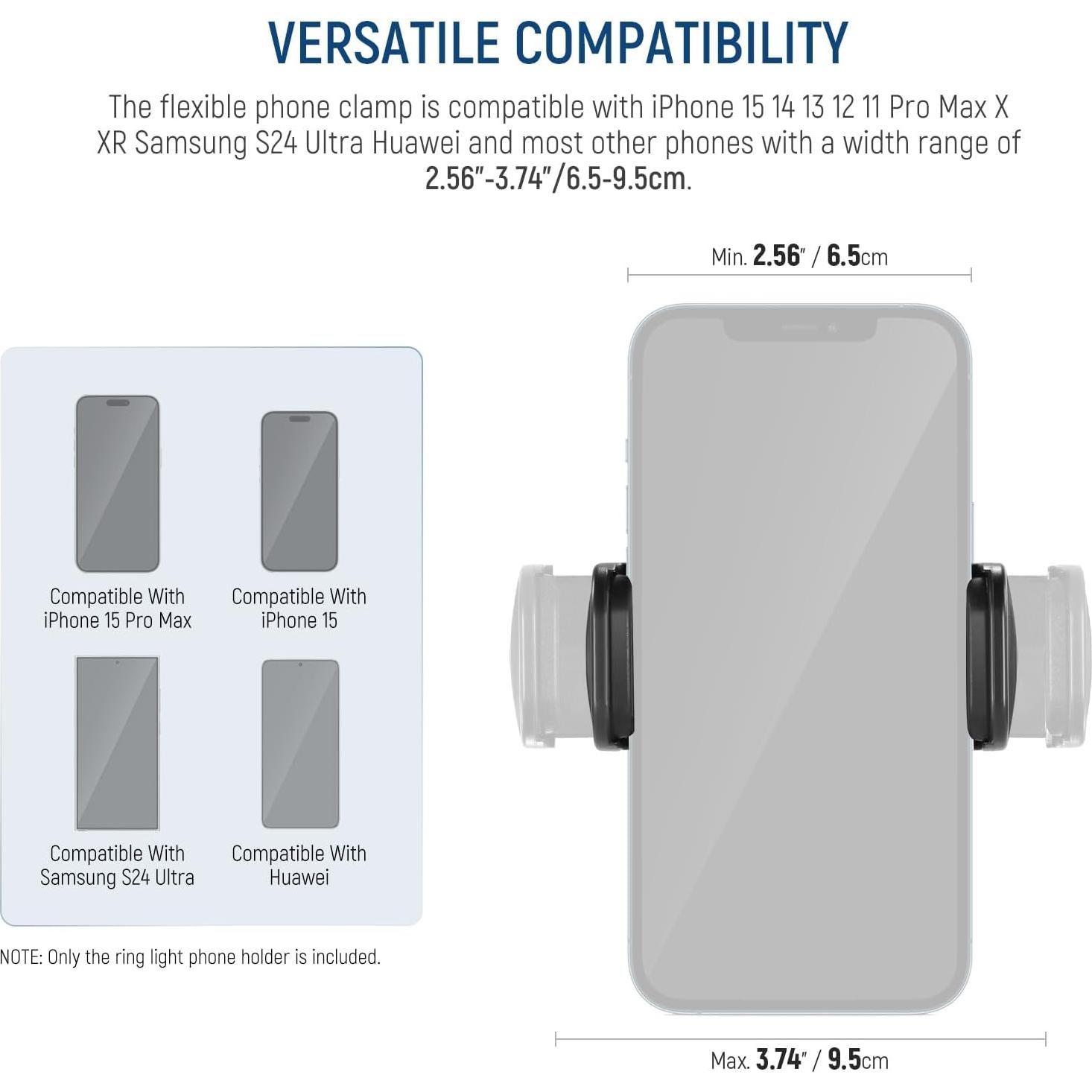 Soporte Flexible para Teléfono NEEWER SP-09 360° con Zapata Fría