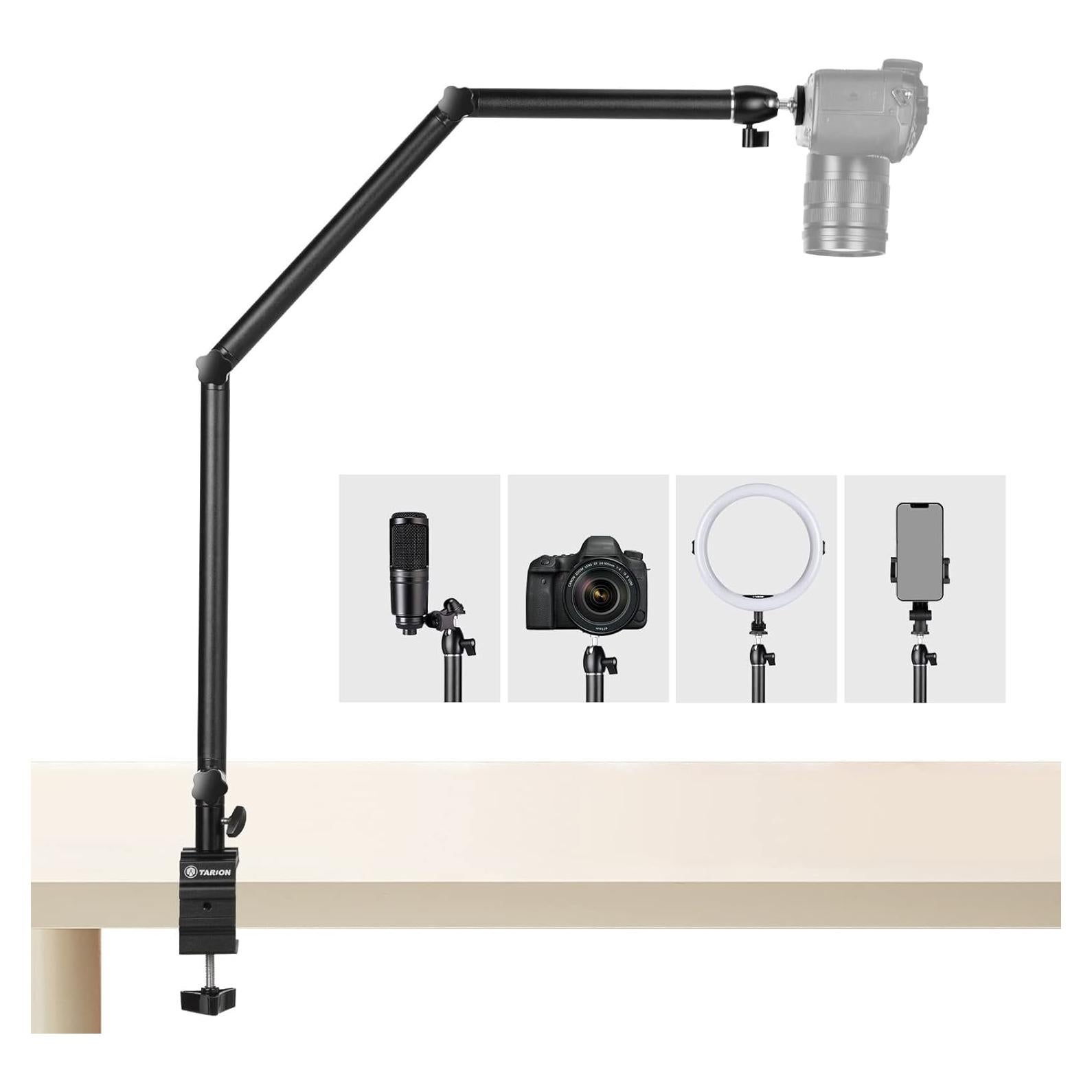 Soporte de Escritorio para Cámara TARION TKB01 - Brazo Articulado 95 cm