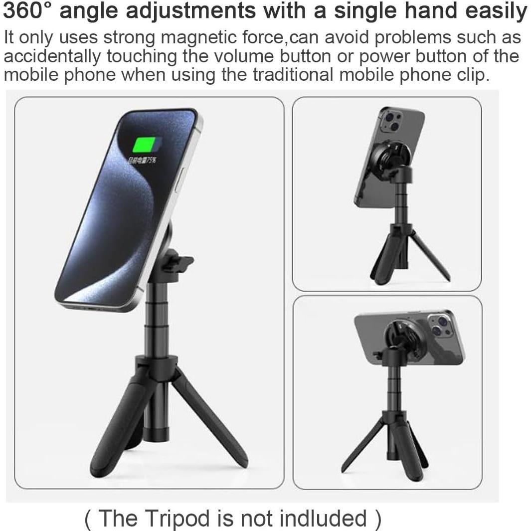 Adaptador de Montaje Magnético DEKEENSTAR para Teléfono MagSafe