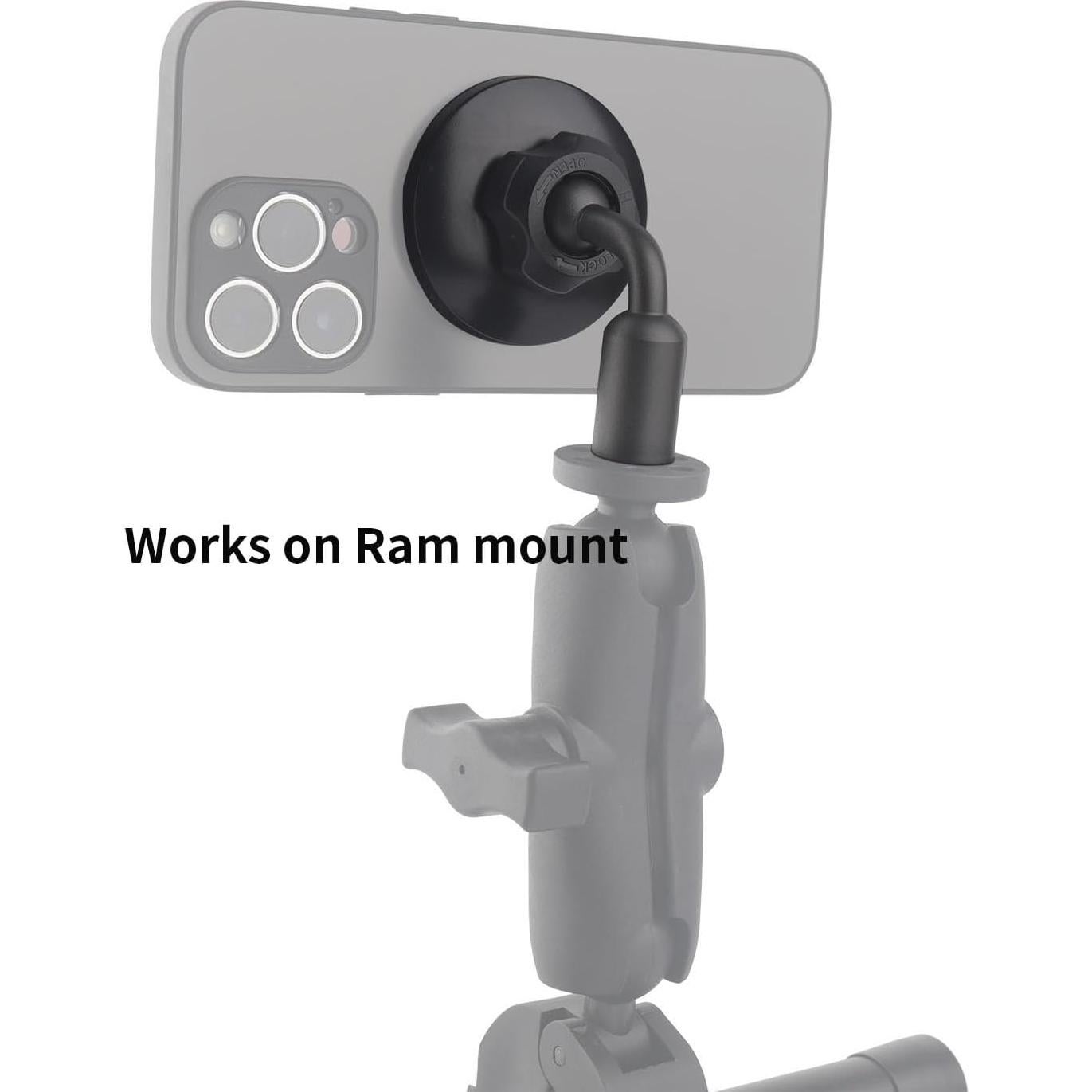 Adaptador de Trípode Magnético Rigdance para Magsafe y Teléfonos