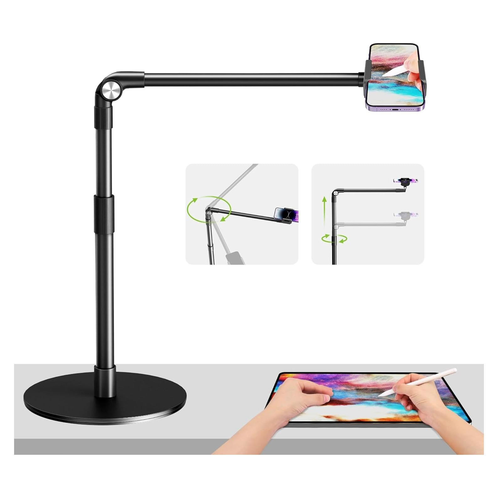 Soporte de Teléfono Overhead Elitehood 38.1 cm Ajustable