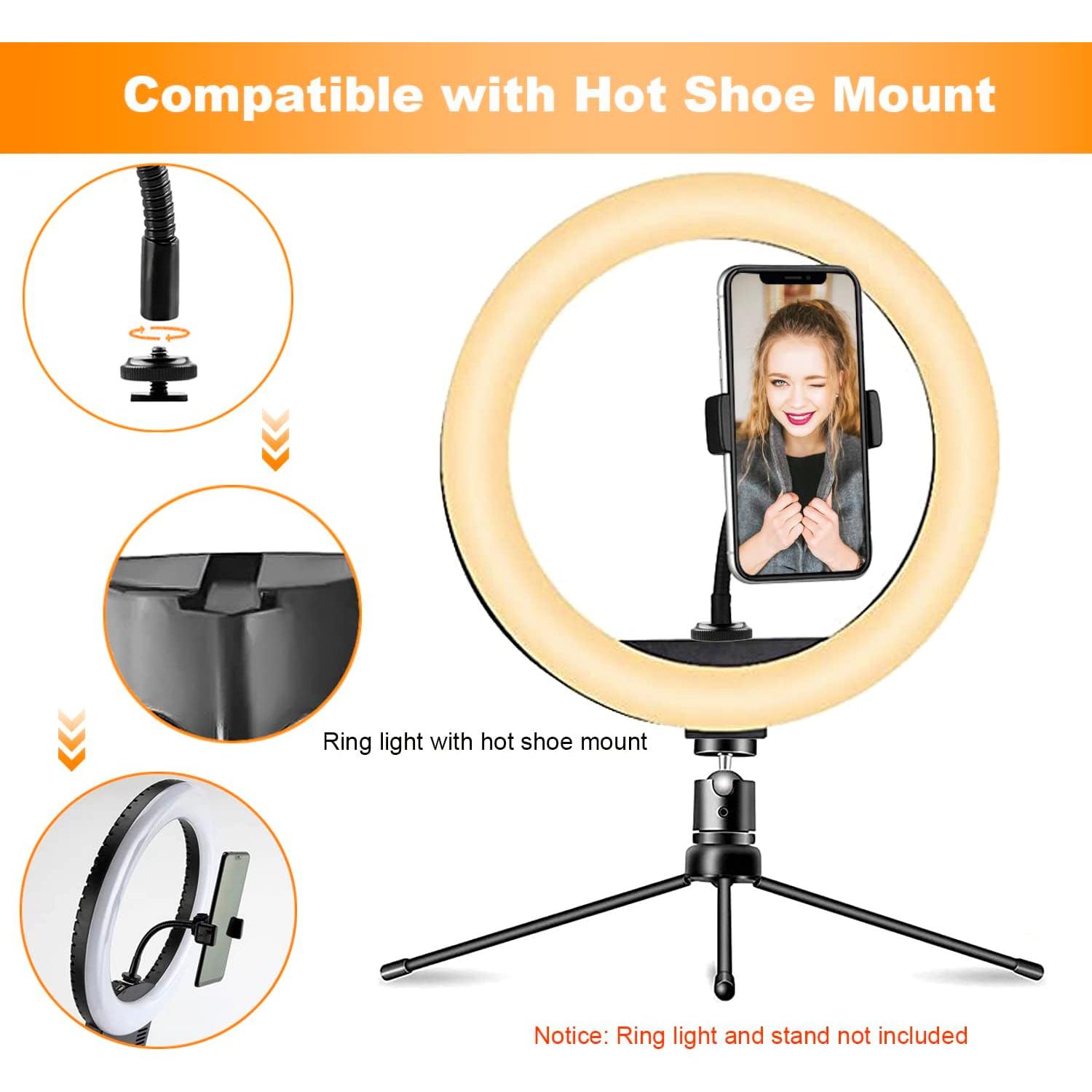 Soporte Universal para Teléfono con Luz Anular JIAYUE