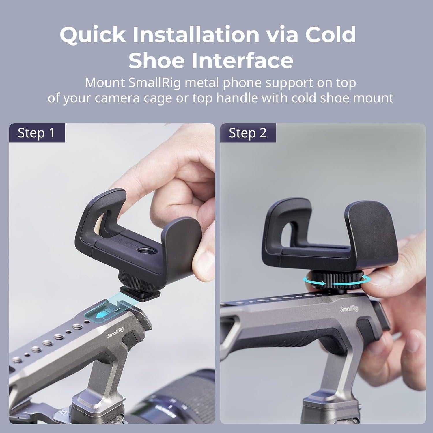 Soporte Universal para Power Bank SmallRig 4600 Ajustable