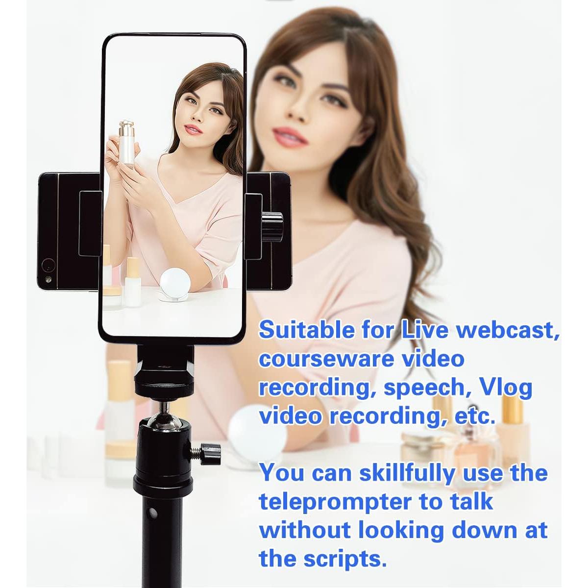 Teleprompter Neewer para iPhone y Android, 50.8 cm
