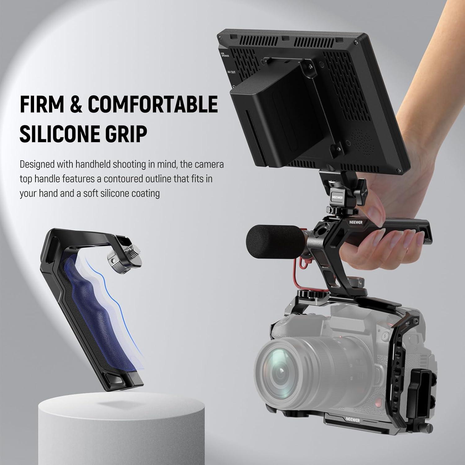 Mango Superior y Soporte para Monitor NEEWER CA007 MA006