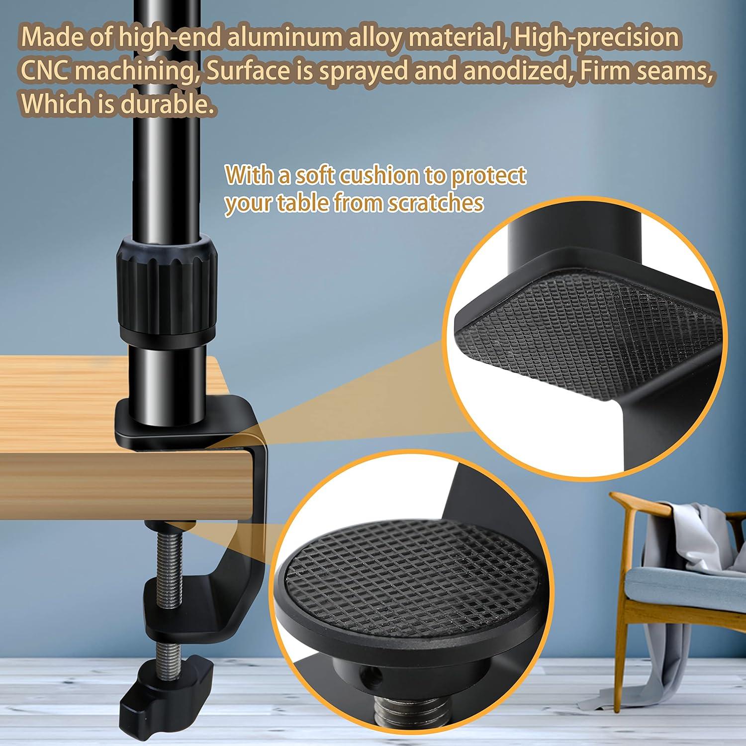 Soporte de cámara de escritorio DNSbabi ajustable 360° 8.2kg