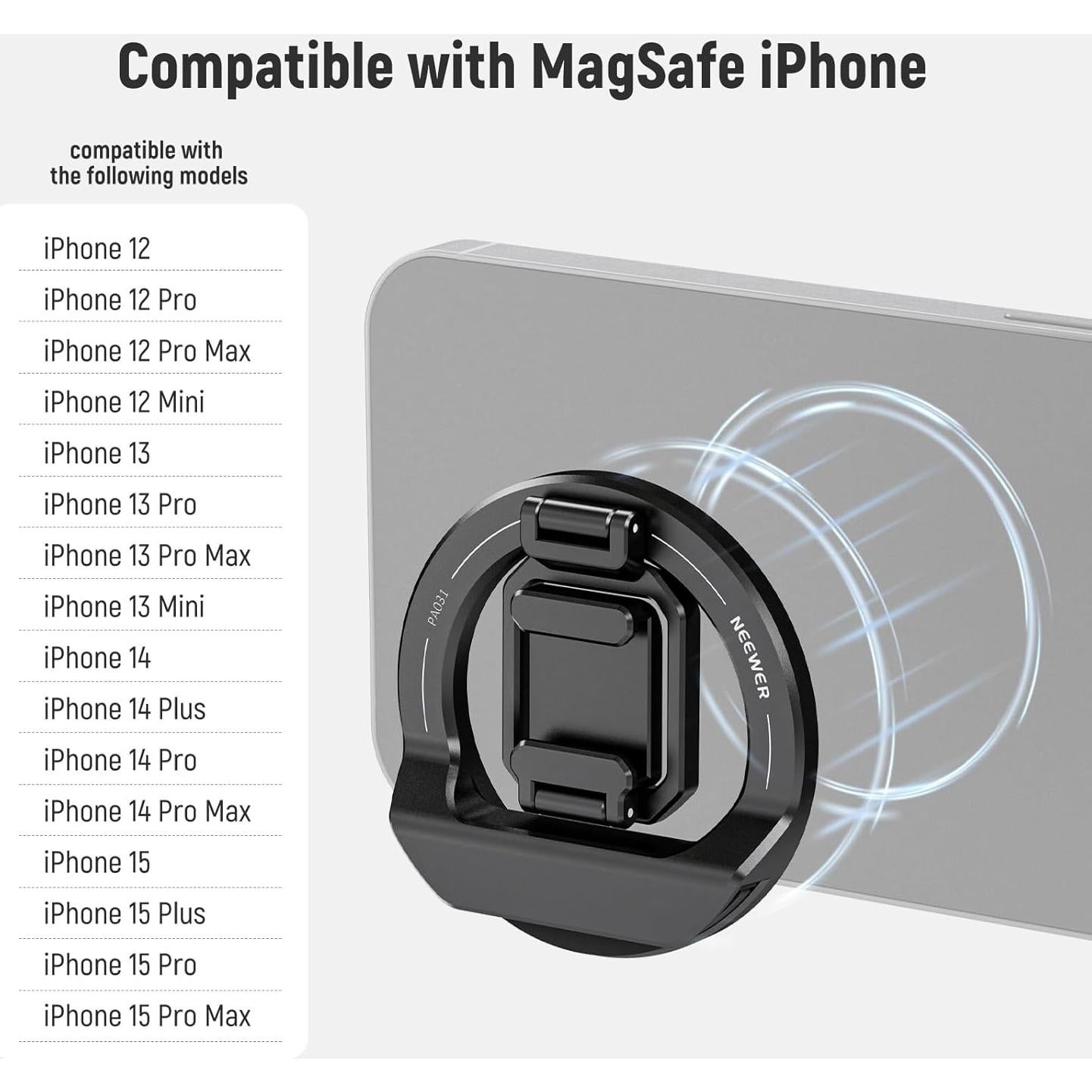 Soporte de Cámara Plegable NEEWER PA031 para iPhone y MacBook