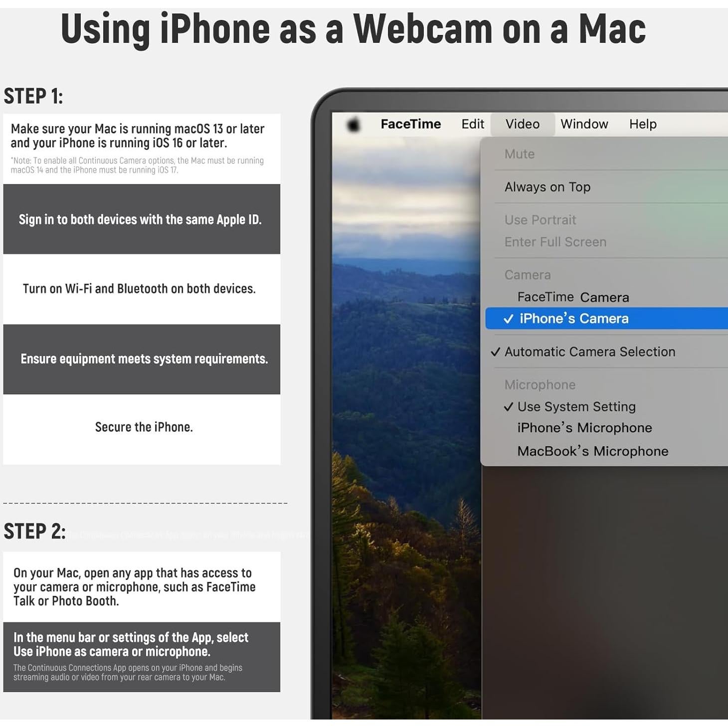 Soporte de Cámara Plegable NEEWER PA031 para iPhone y MacBook