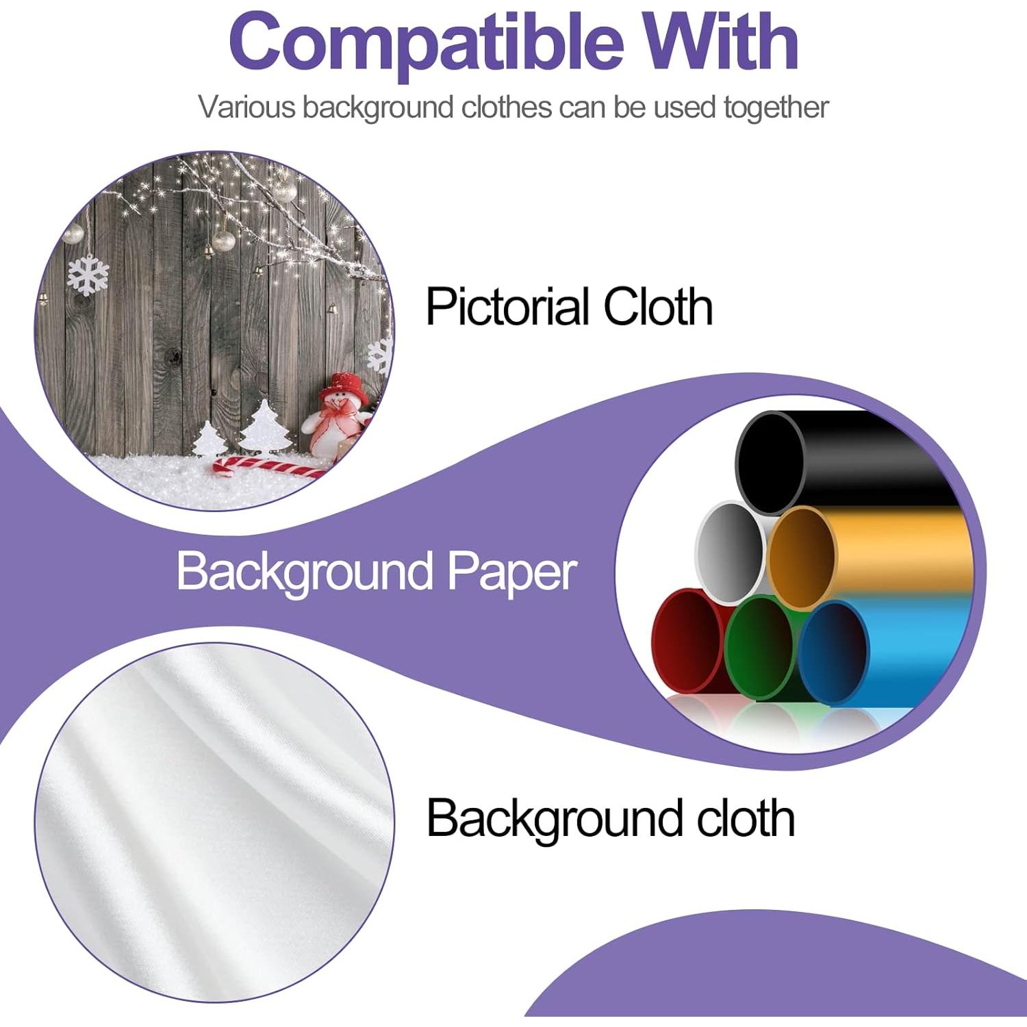 Soporte de fondo de fotografía EMART para techo 1.74 kg