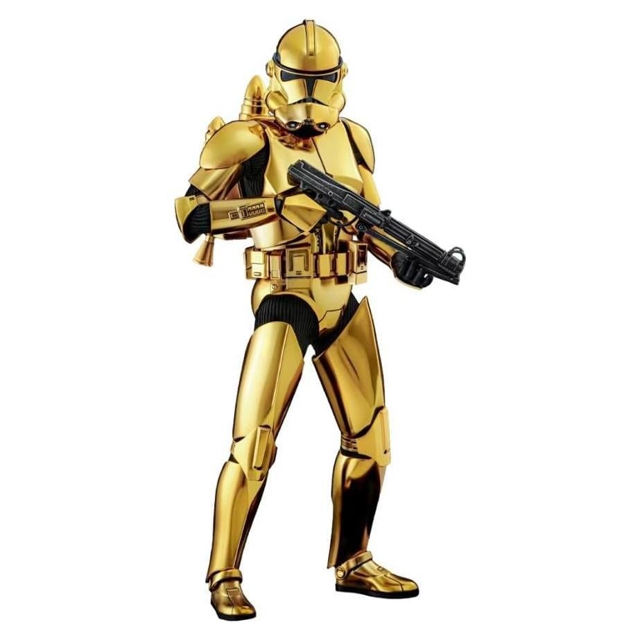 Clone Trooper (Gold Chrome Version) MMP Fully Poseable Exclusive Figure