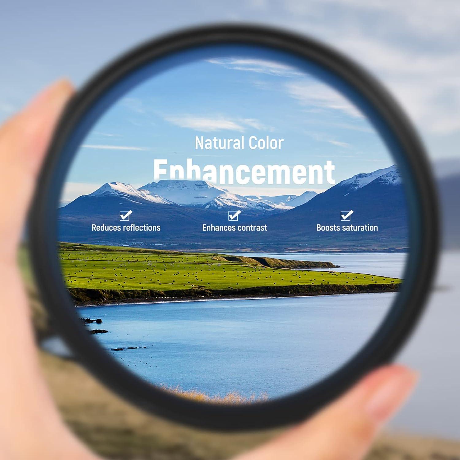 Filtro Polarizador Circular NEEWER 46mm MRC CPL Ultra Delgado