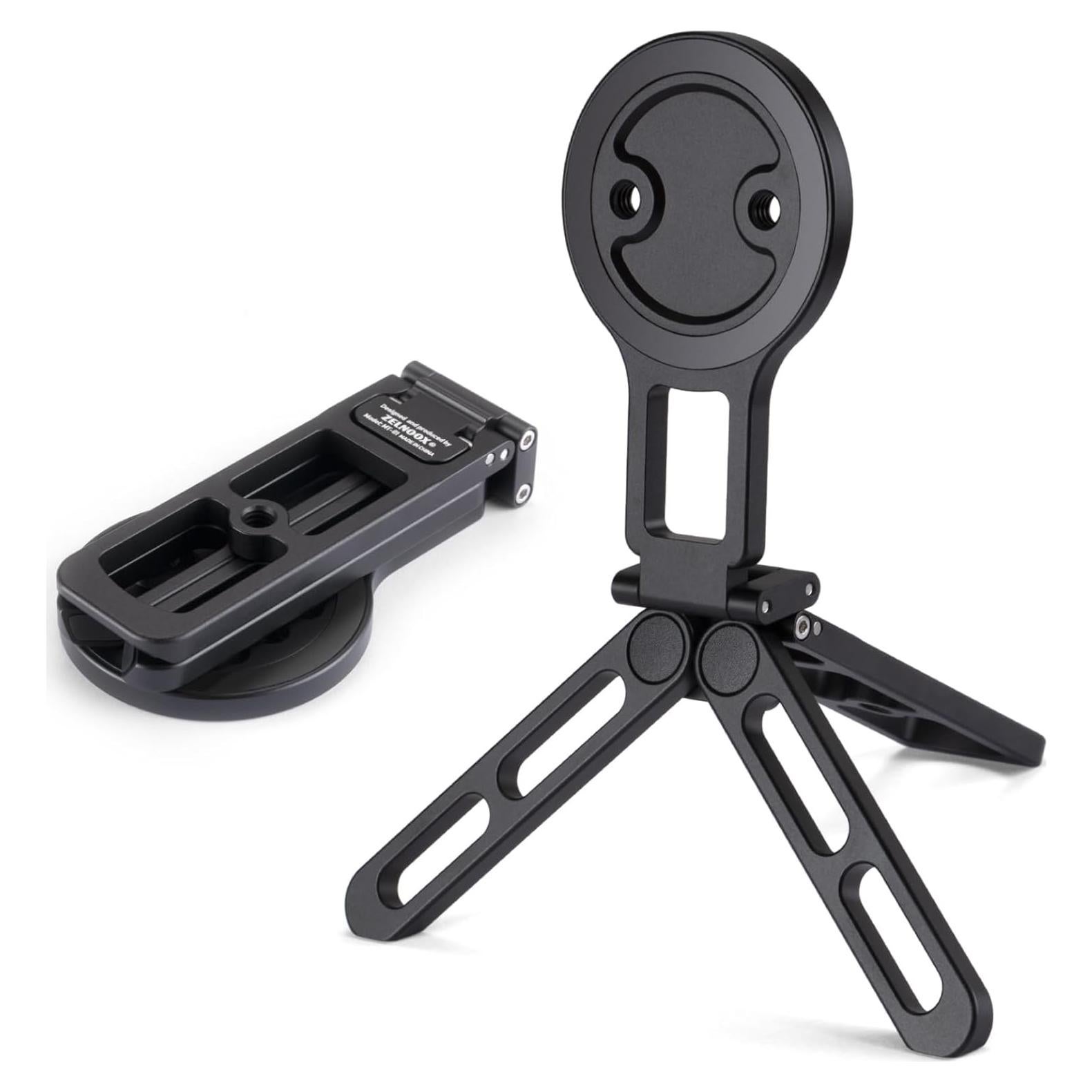 Soporte de trípode portátil MagSafe Zelnoox - Ajustable, 102g