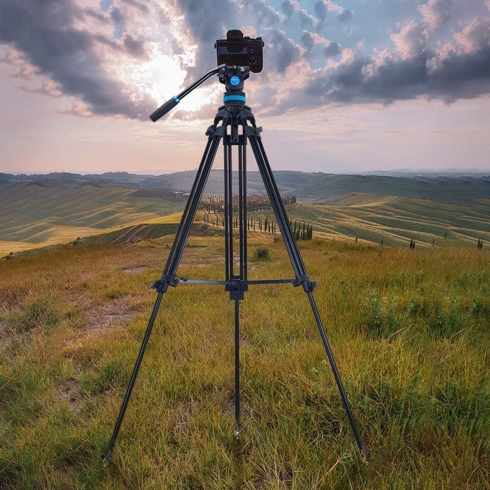 Trípode Profesional SIRUI SH-25 con Cabezal Fluido 10kg