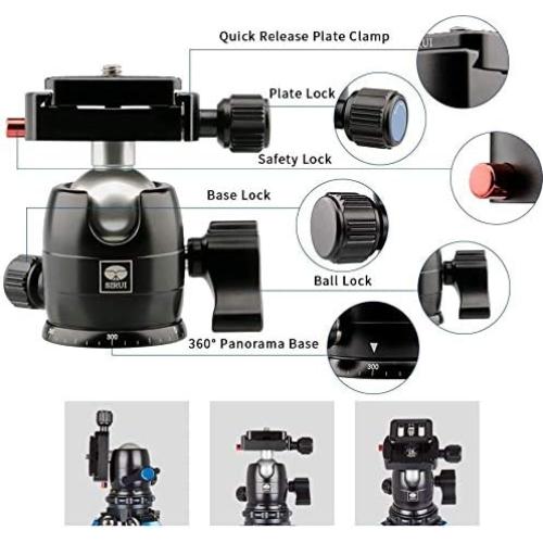 Trípode Mini SIRUI AM-223 de Fibra de Carbono 40.6cm
