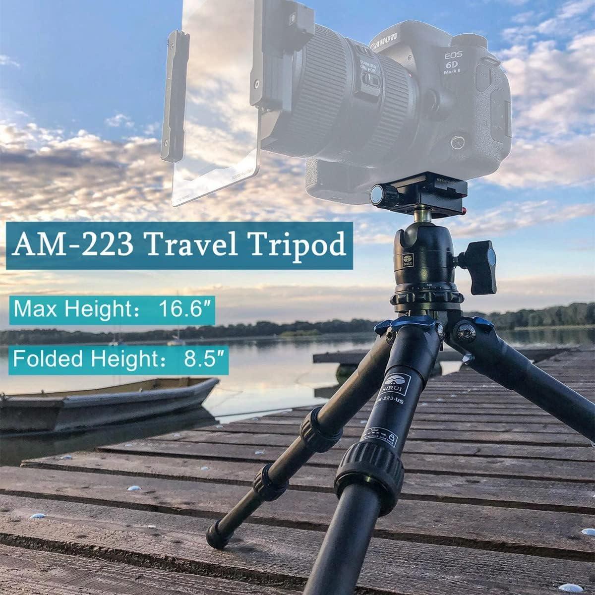 Trípode Mini SIRUI AM-223 de Fibra de Carbono 40.6cm