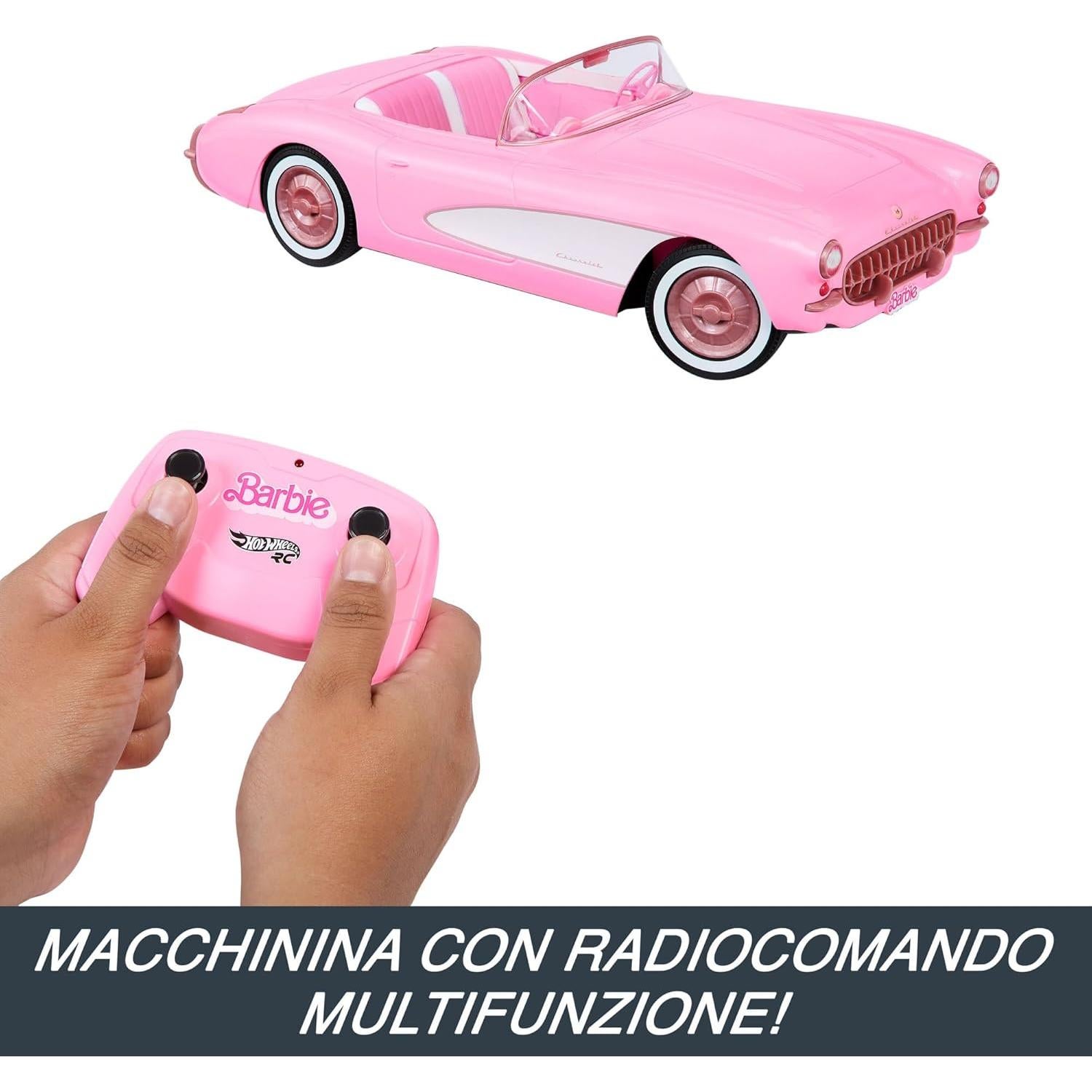 Coche de Juguete Control Remoto Barbie Corvette 1956 Mattel