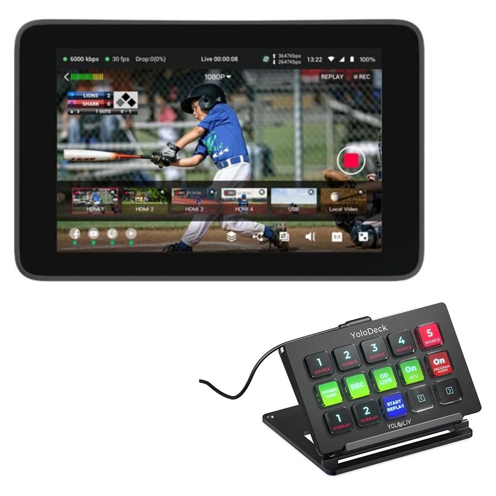 YoloLiv YoloBox Ultra Codificador/Conmutador 4K HDMI