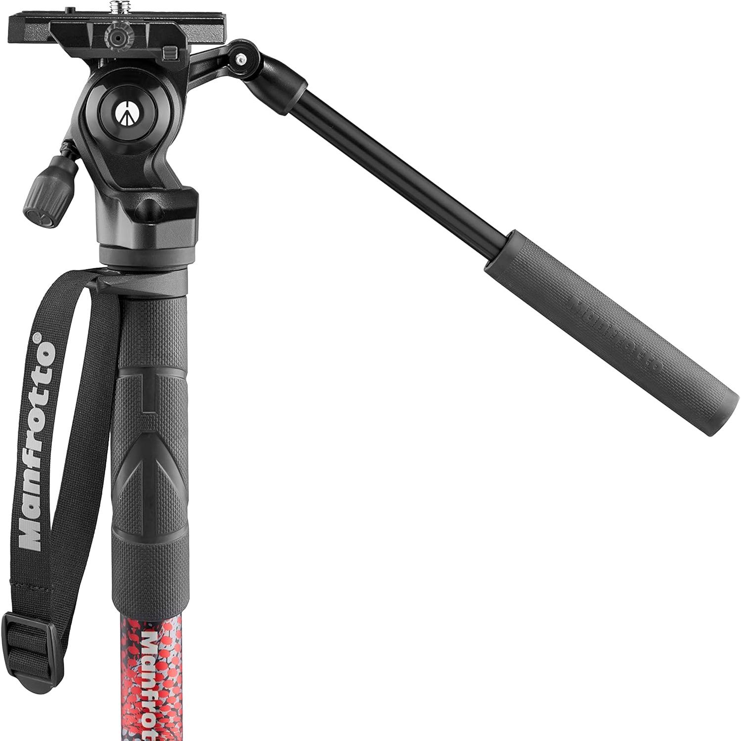 Monopod de Video Manfrotto Element MII 1kg 4kg Carga Rojo