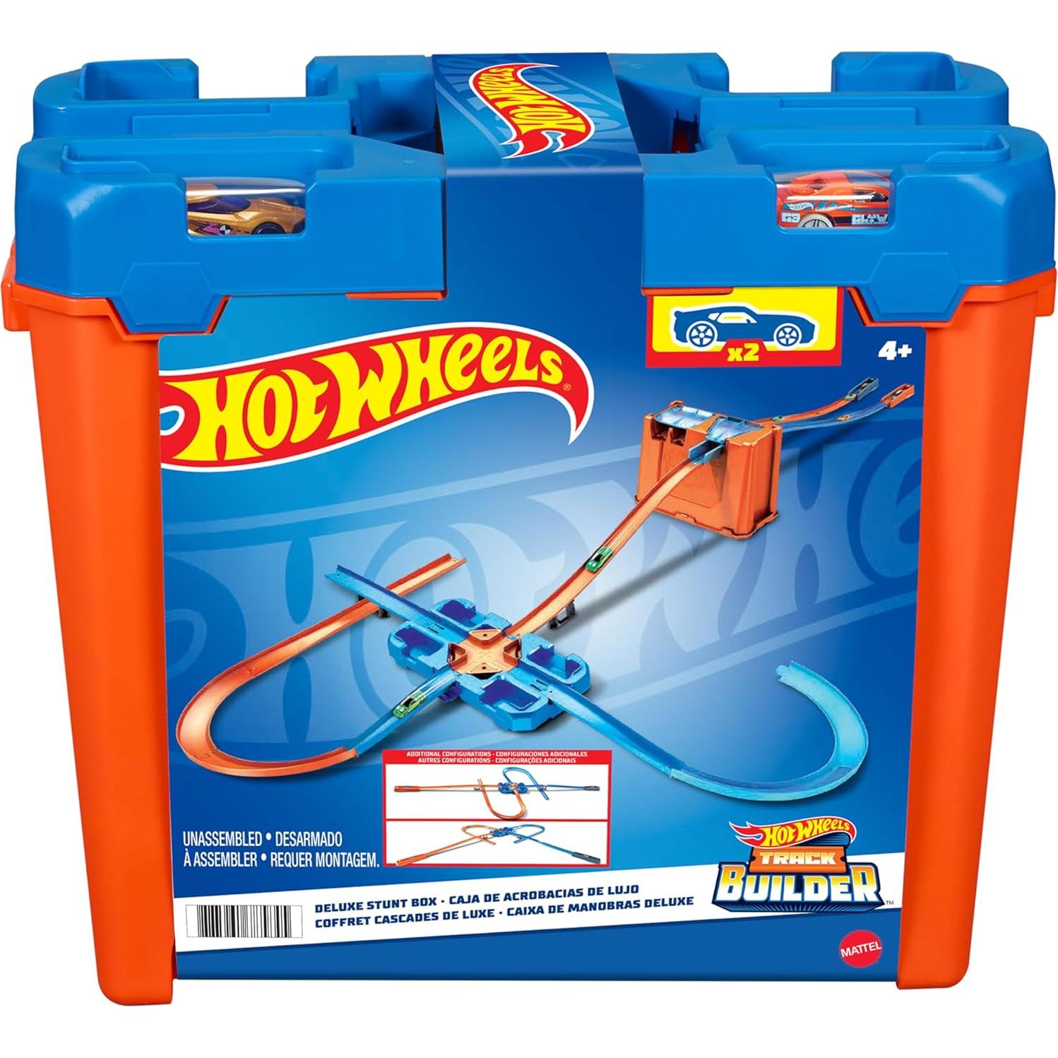 Juego de Pista de Autos Hot Wheels Deluxe 25 Piezas