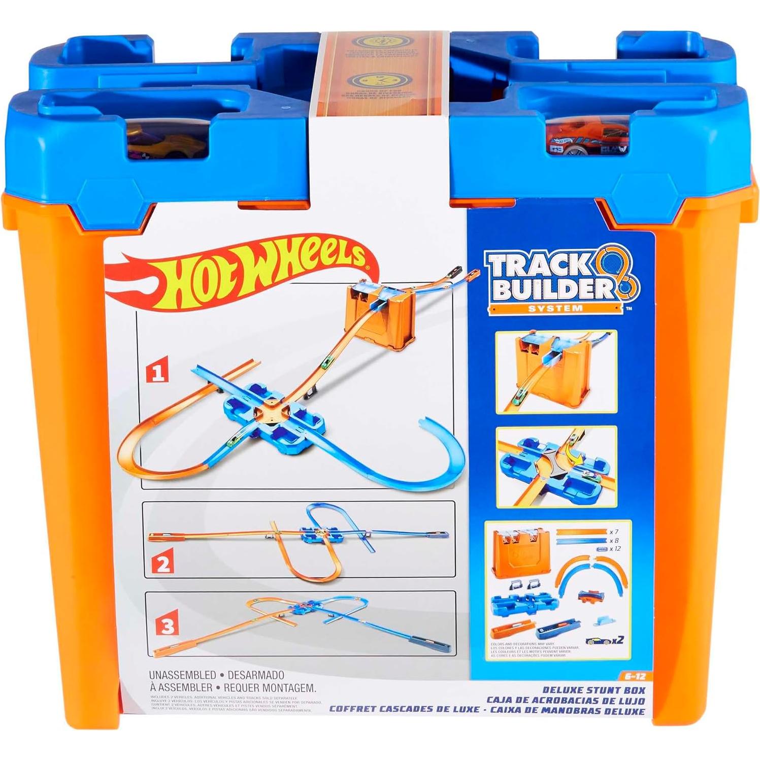 Juego de Pista de Autos Hot Wheels Deluxe 25 Piezas