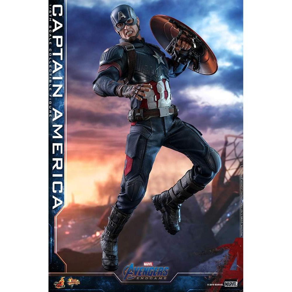 Figura de Acción Capitán América Hot Toys 30.48 cm HT904685